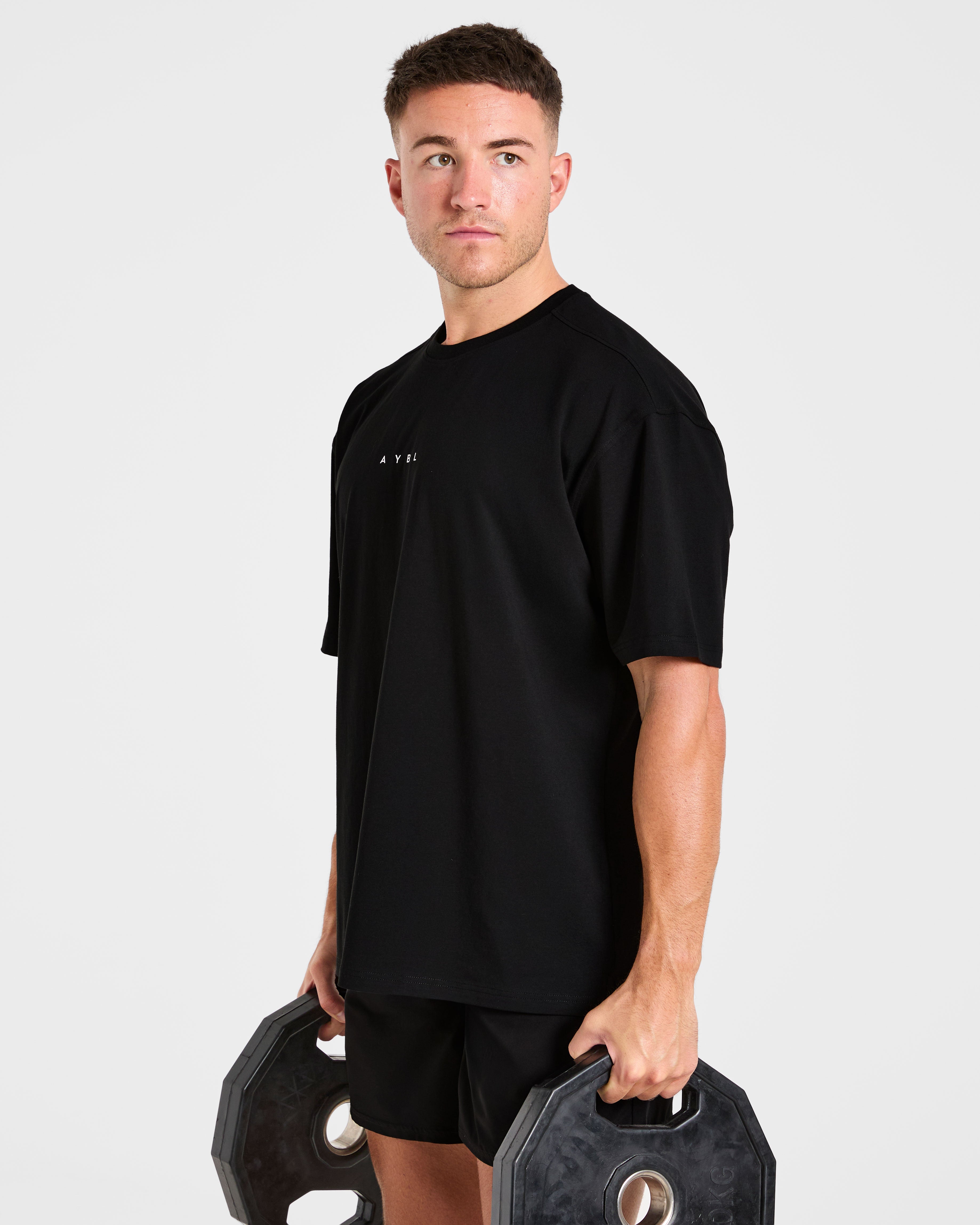 Force Oversized T Shirt - Black