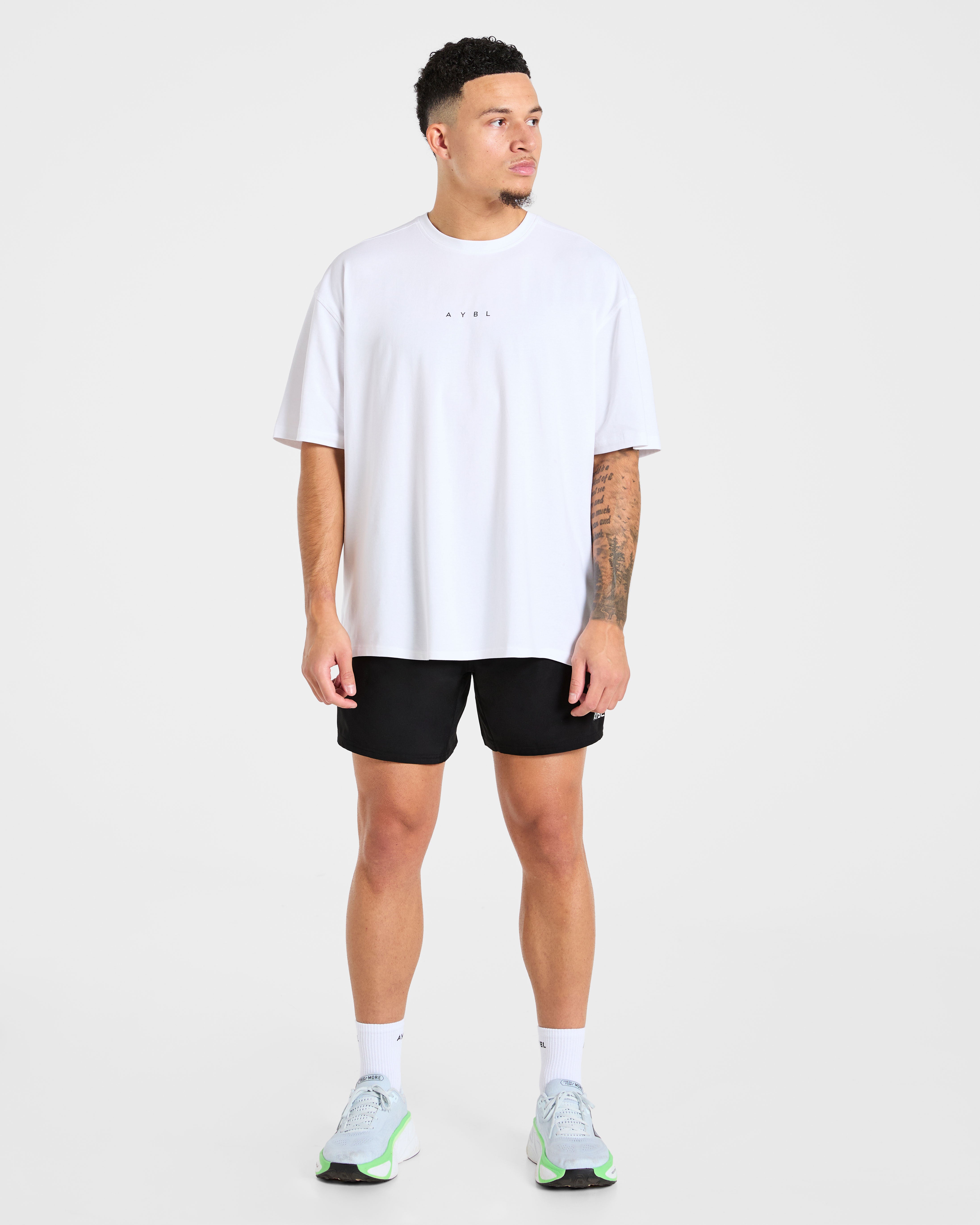 Force Oversized T Shirt - White