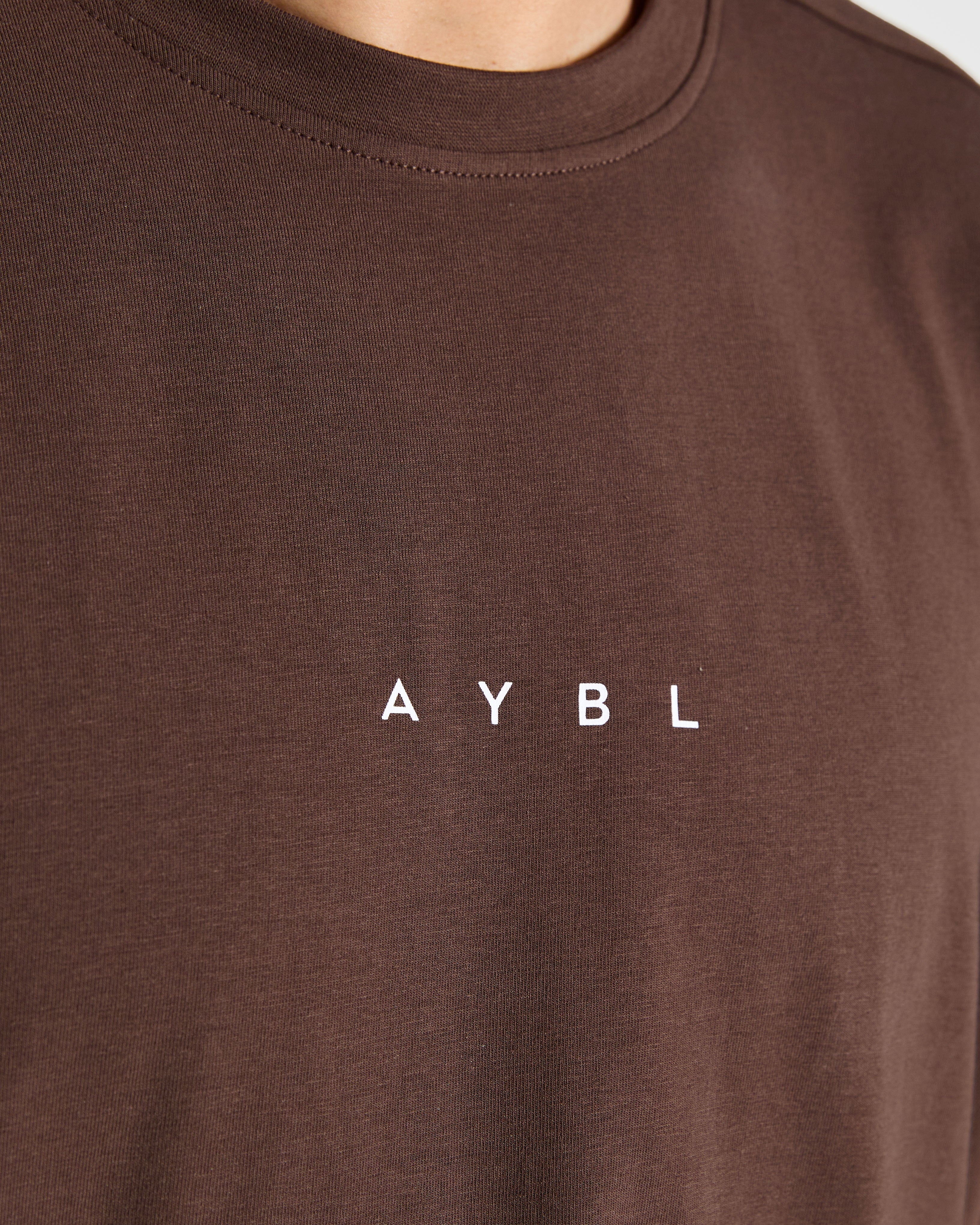 Force Oversized T Shirt - Brown