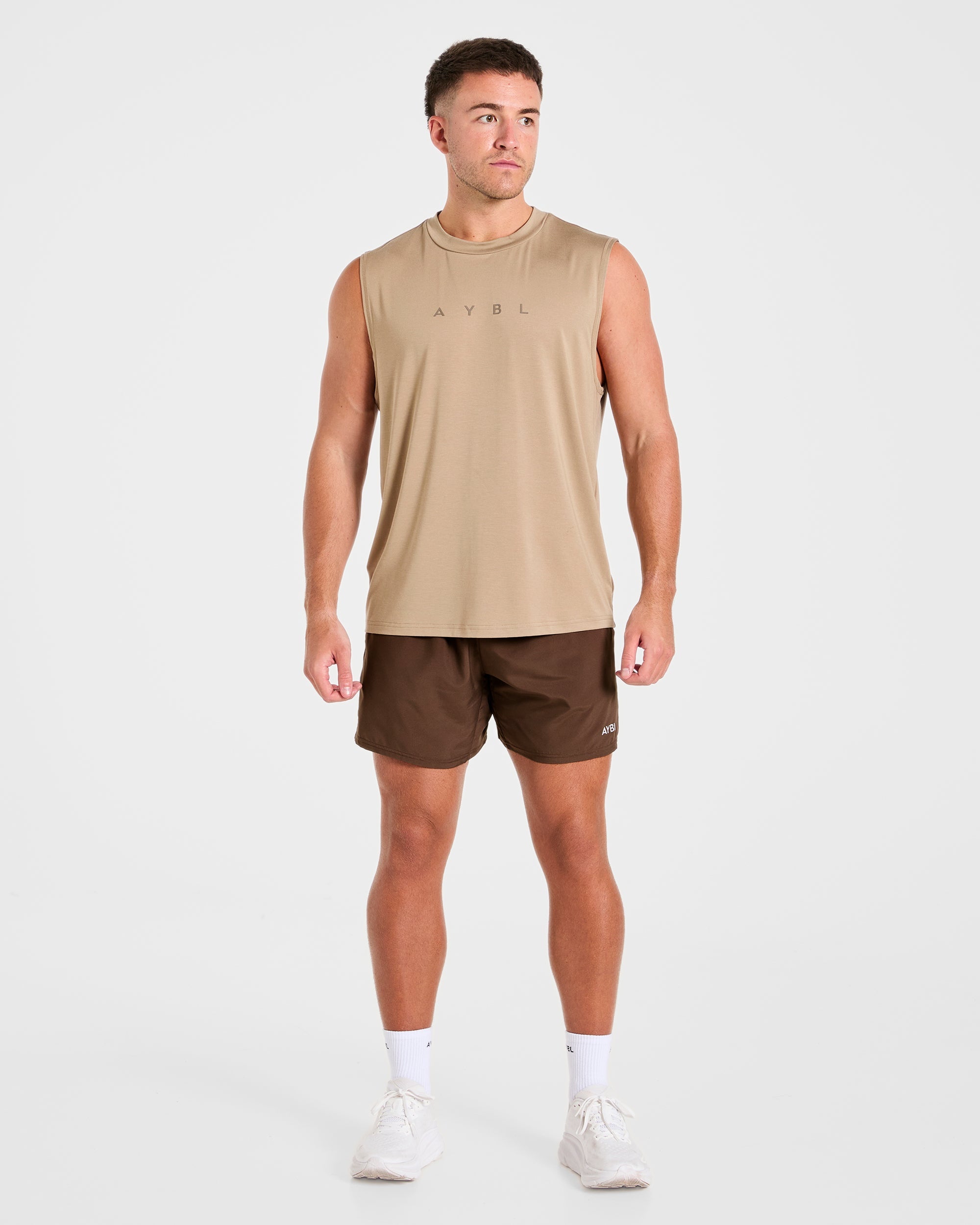 Reinforce Training Tank - Tawny Brown