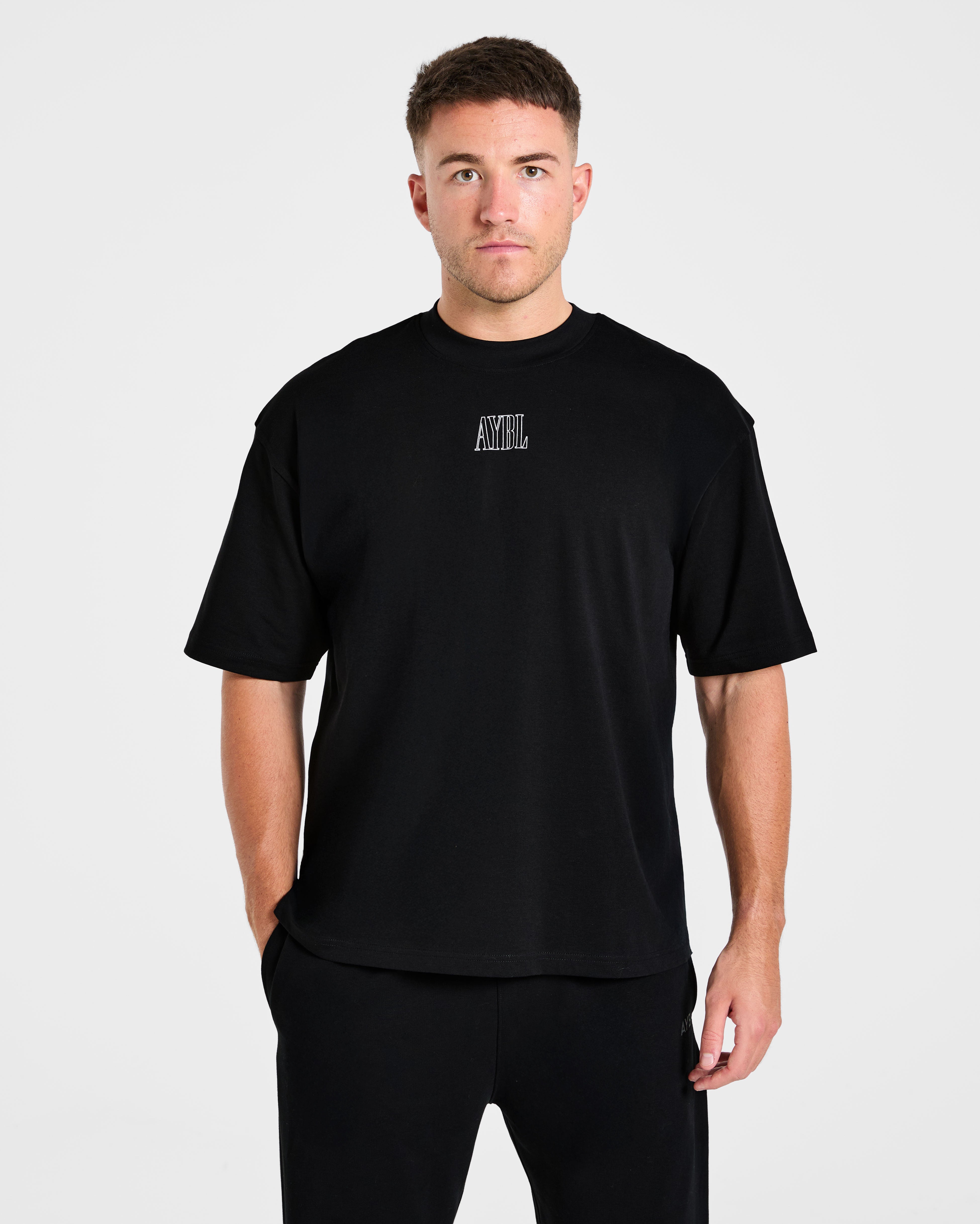 Creatures Of Power Oversized T Shirt - Black