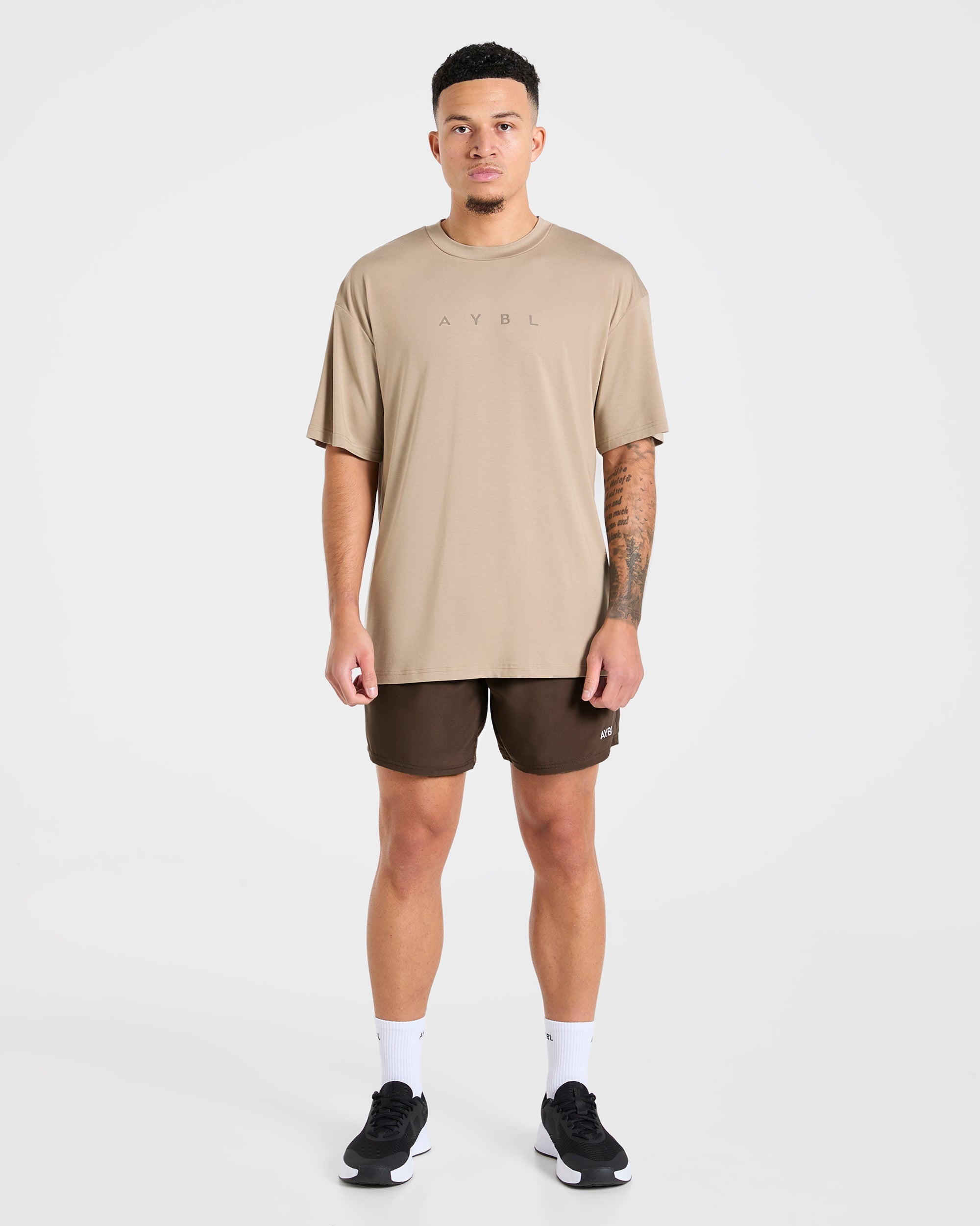 Reinforce Training T Shirt - Tawny Brown
