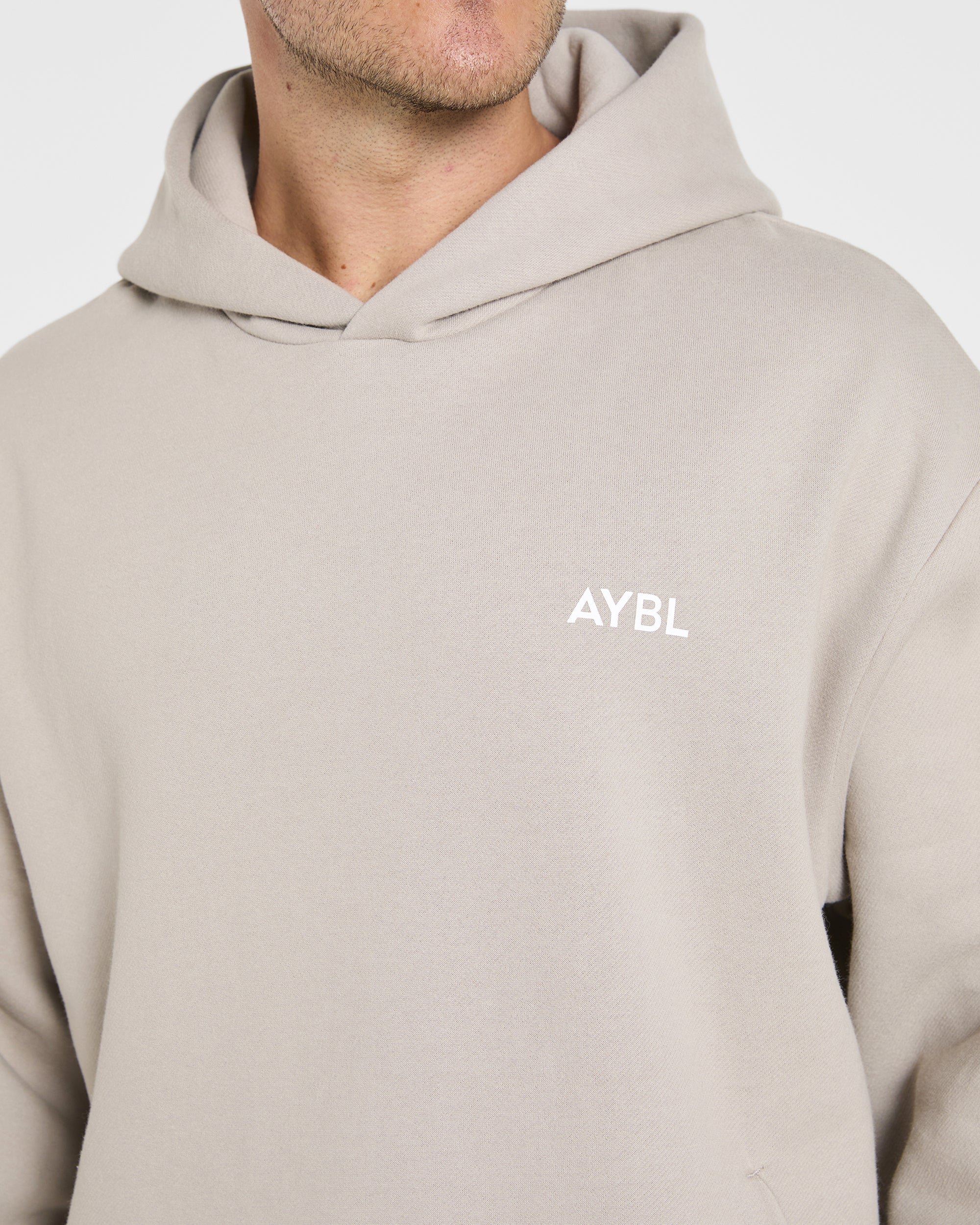 Essential Oversized Hoodie - Stone