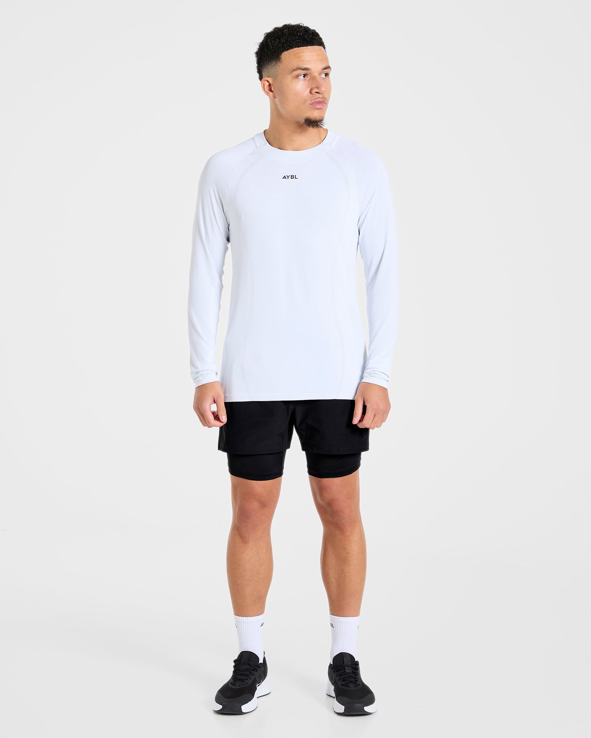 Signature 2 in 1 Shorts - Black