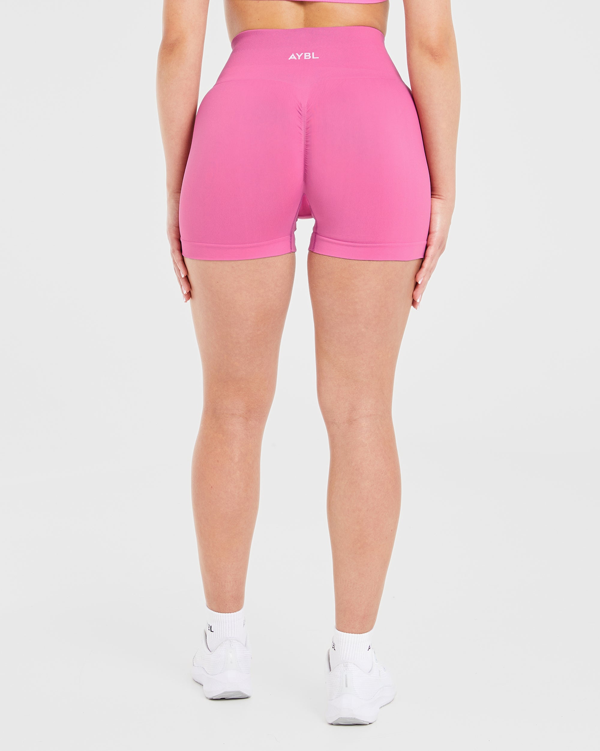 Power Seamless Shorts - Pink