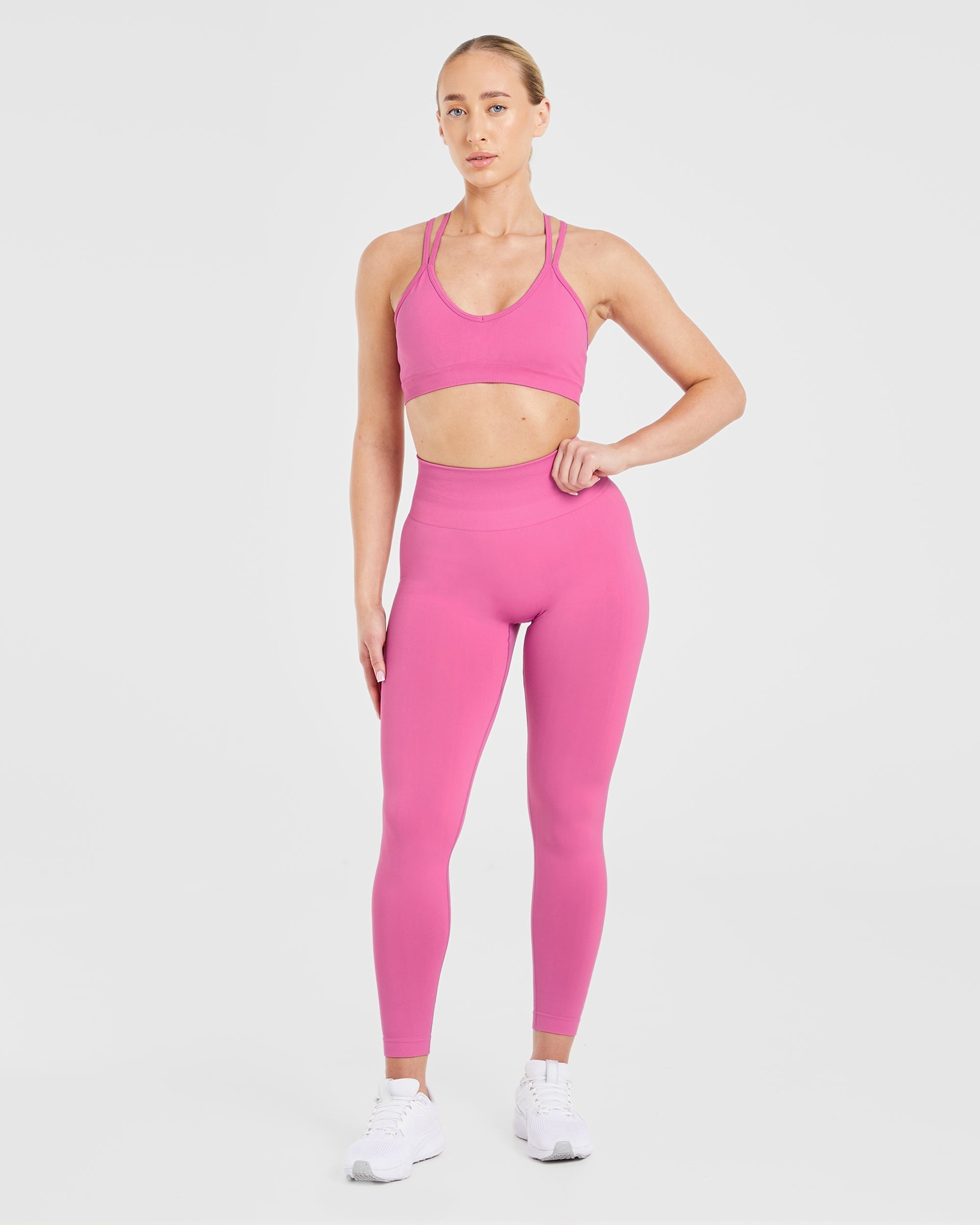 Power Seamless Leggings - Pink