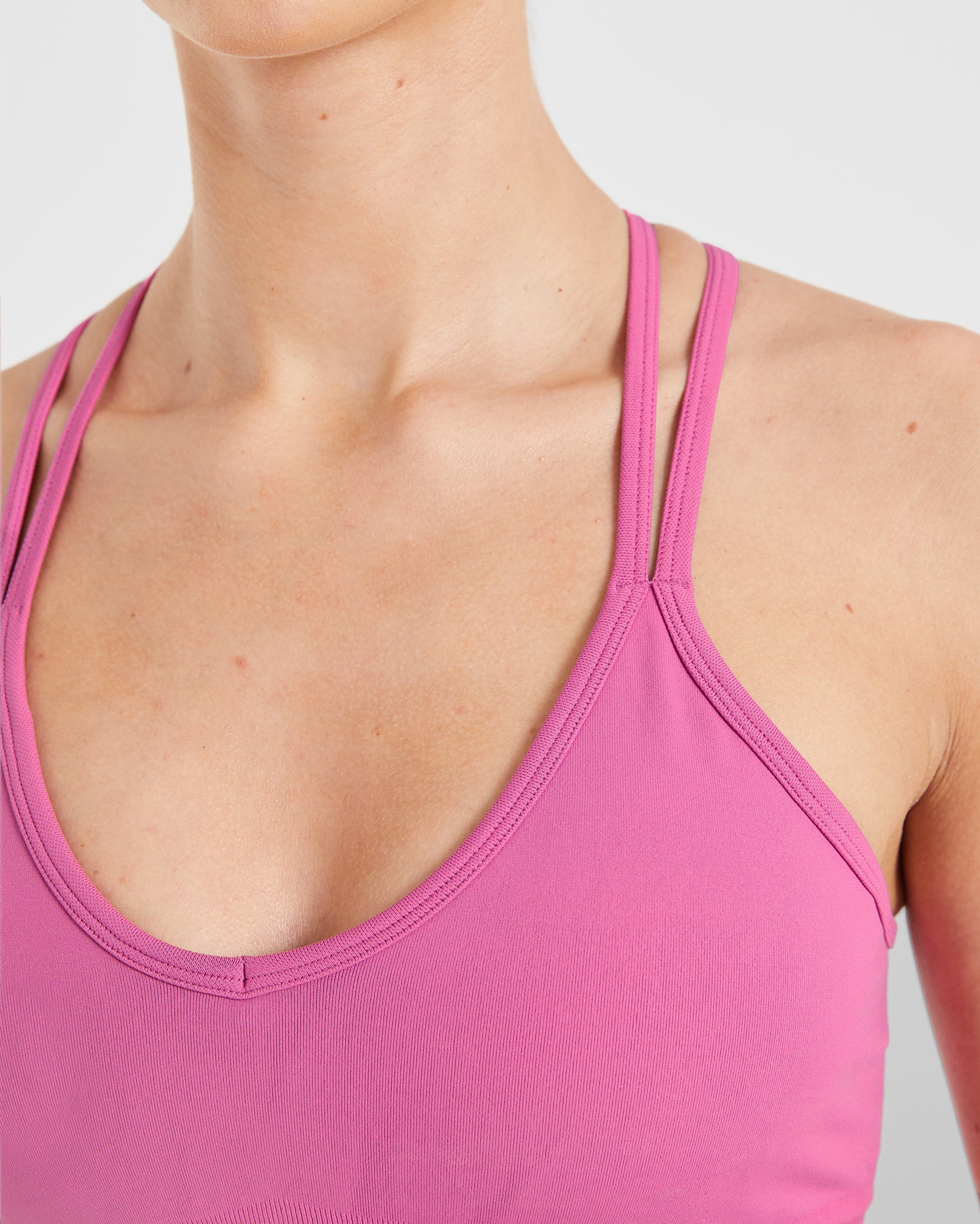 Power Seamless Sports Bra - Pink