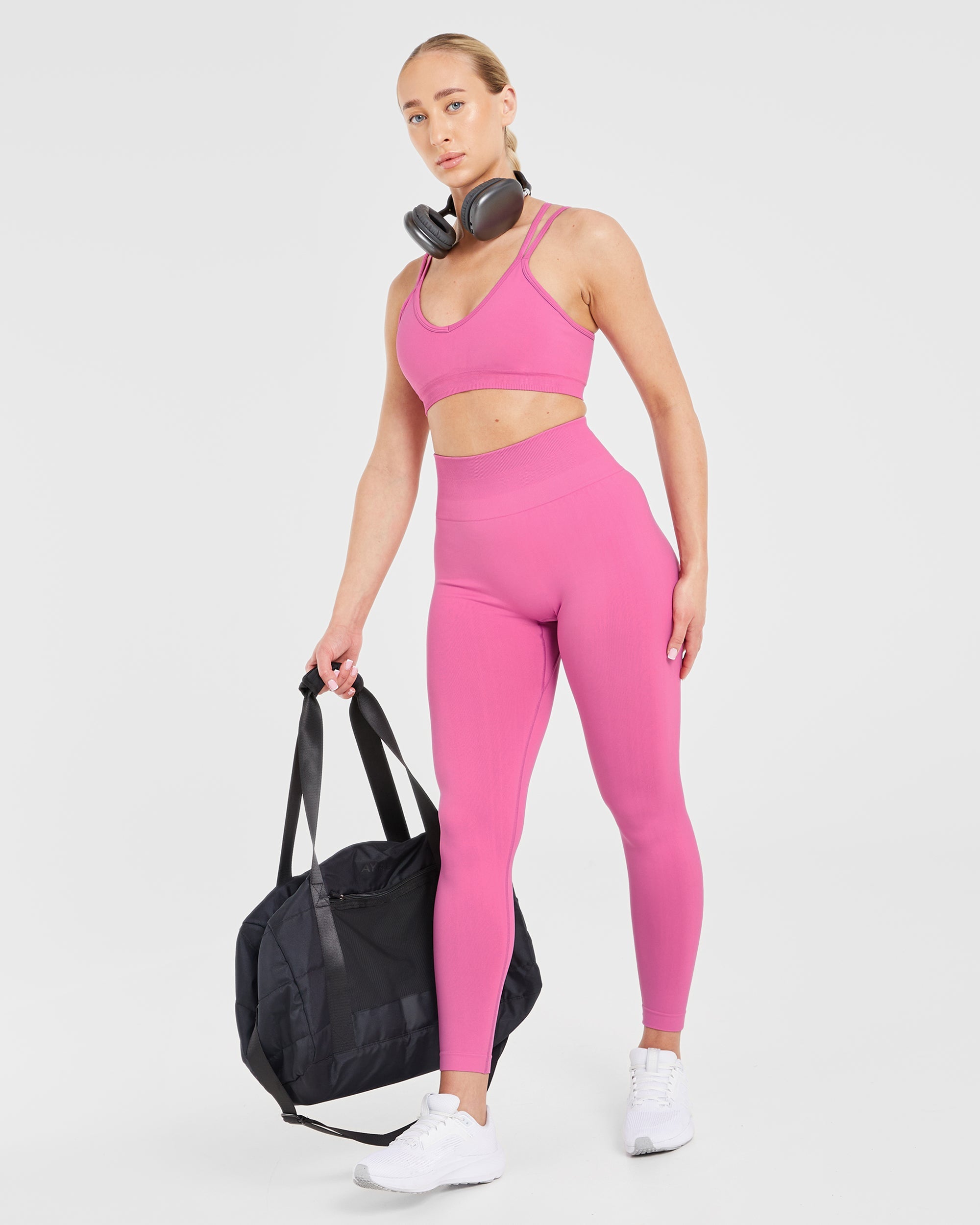 Power Seamless Leggings - Pink