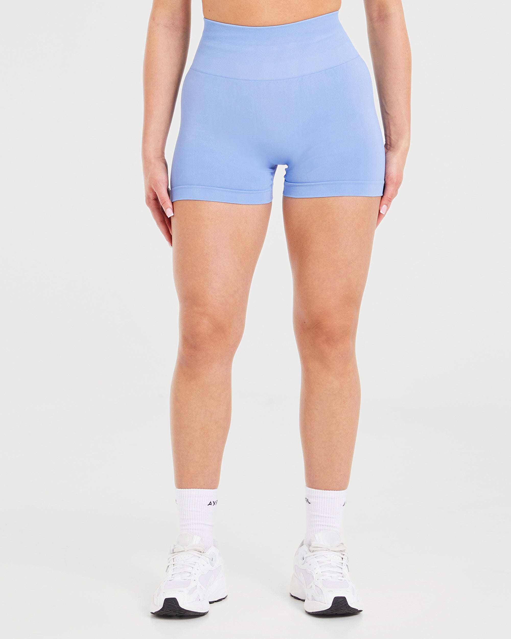 Power Seamless Shorts - Blue