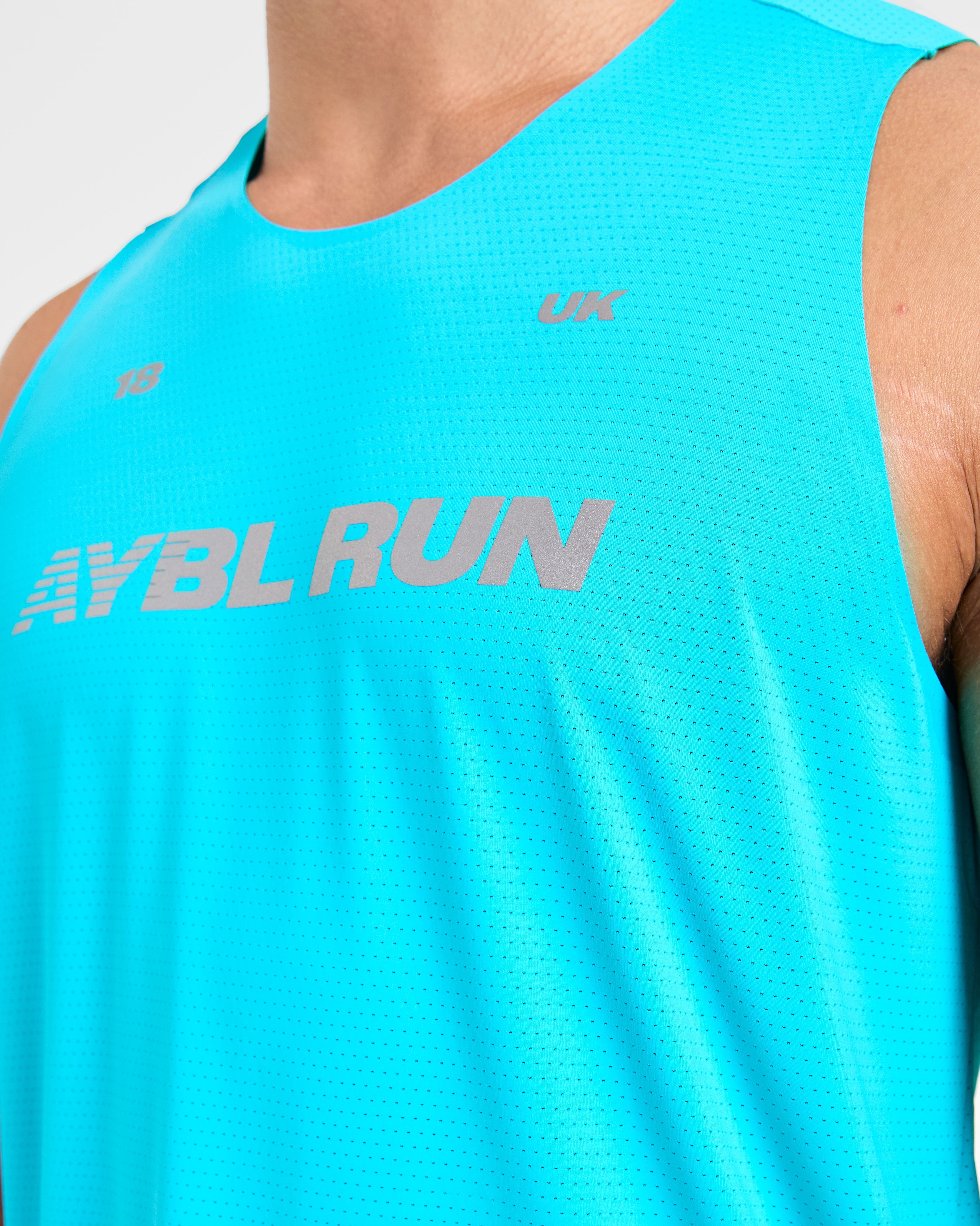 Run Loose Tank - Blaze Blue
