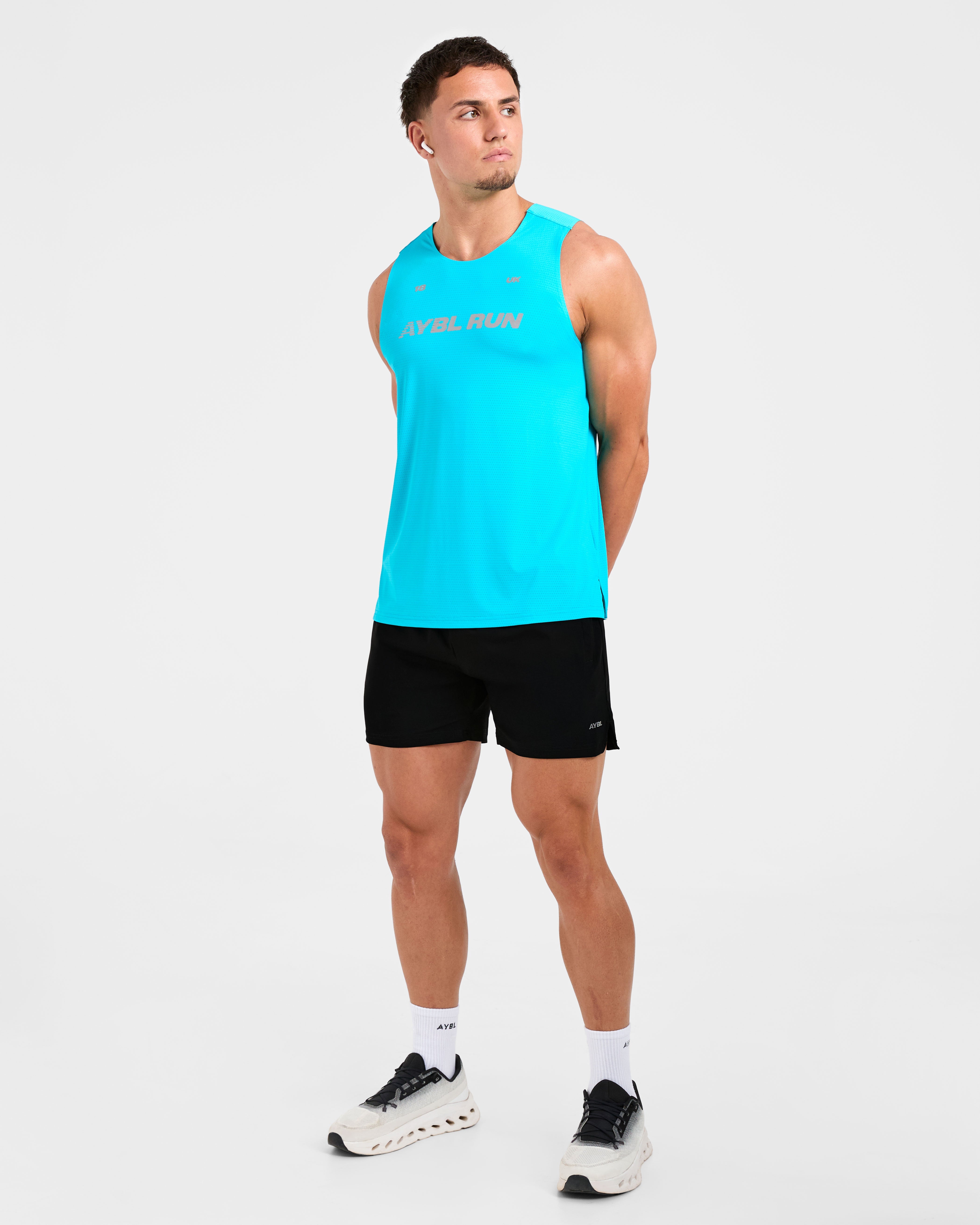 Run Loose Tank - Blaze Blue