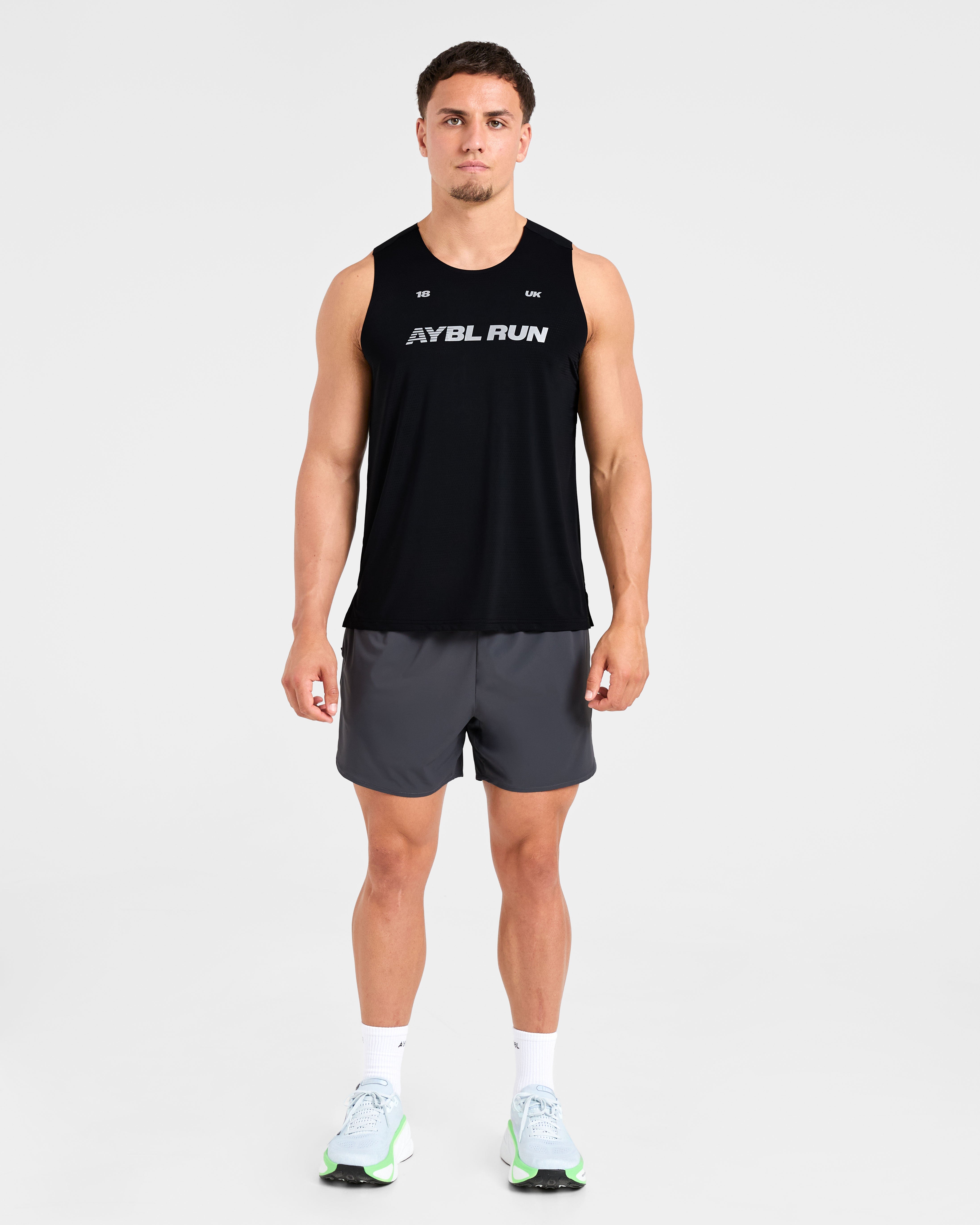 Run Loose Tank - Black