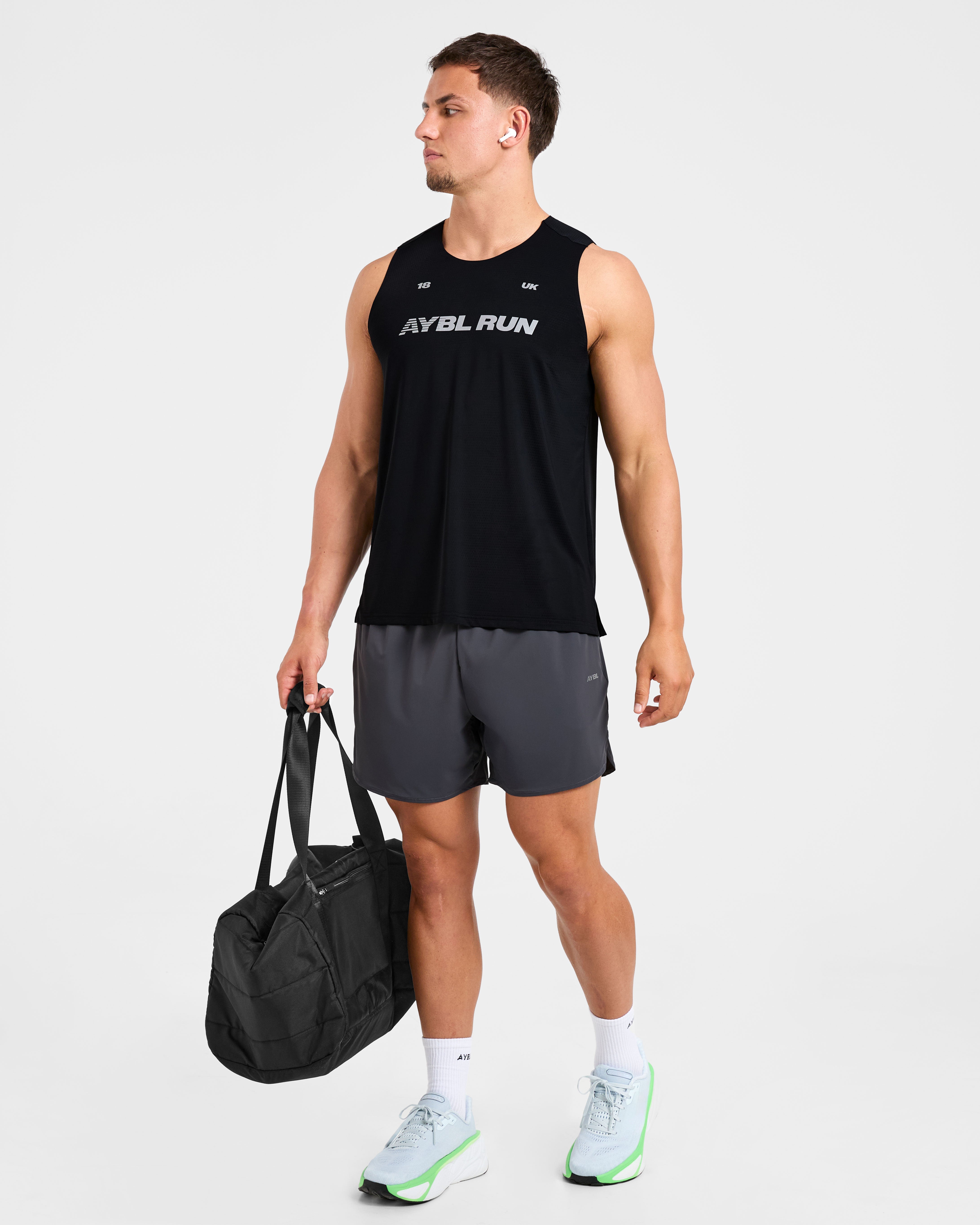 Run Loose Tank - Black
