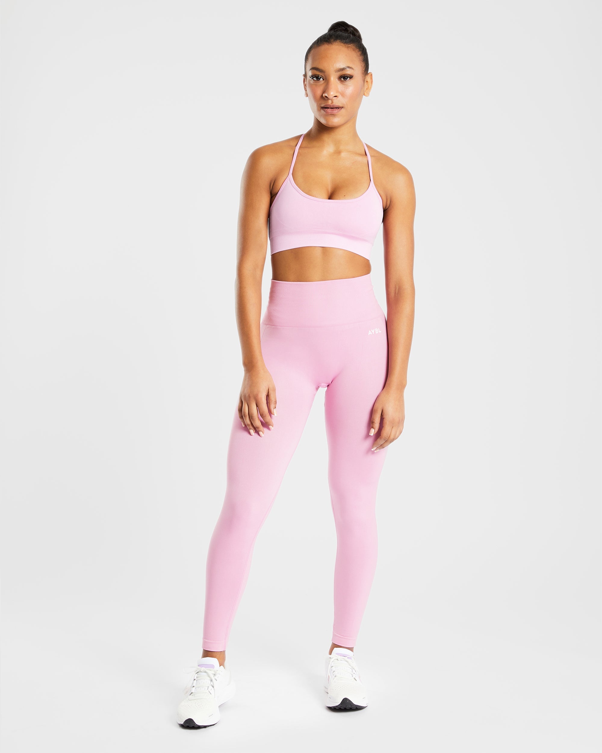 Empower Seamless Leggings - Baby Pink