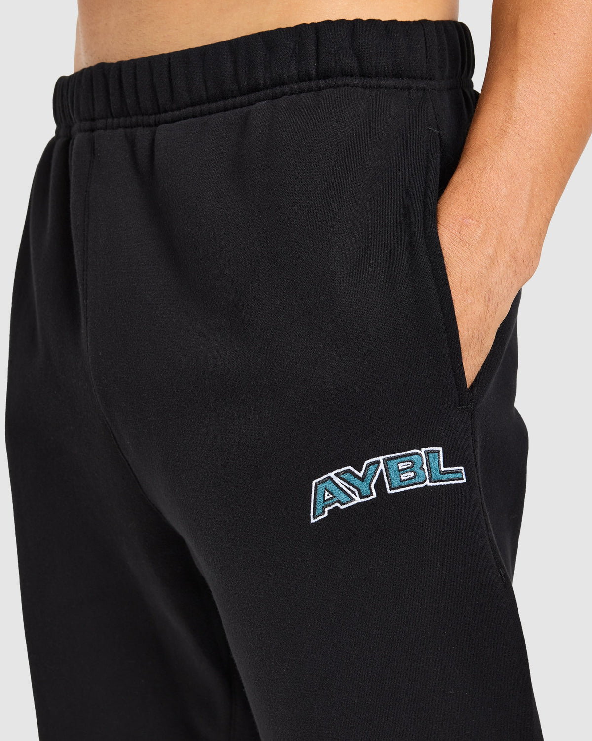AYBL Society Oversized Joggers - Black