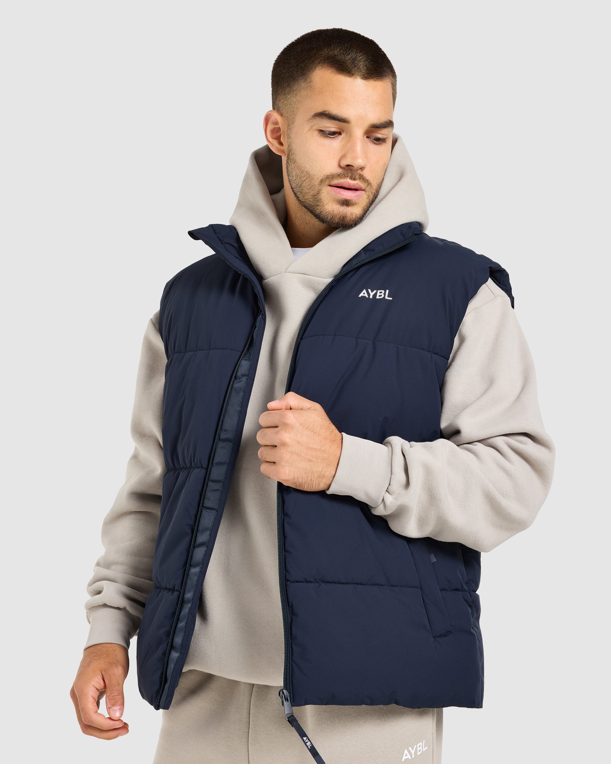 Classic Puffer Gilet - Navy