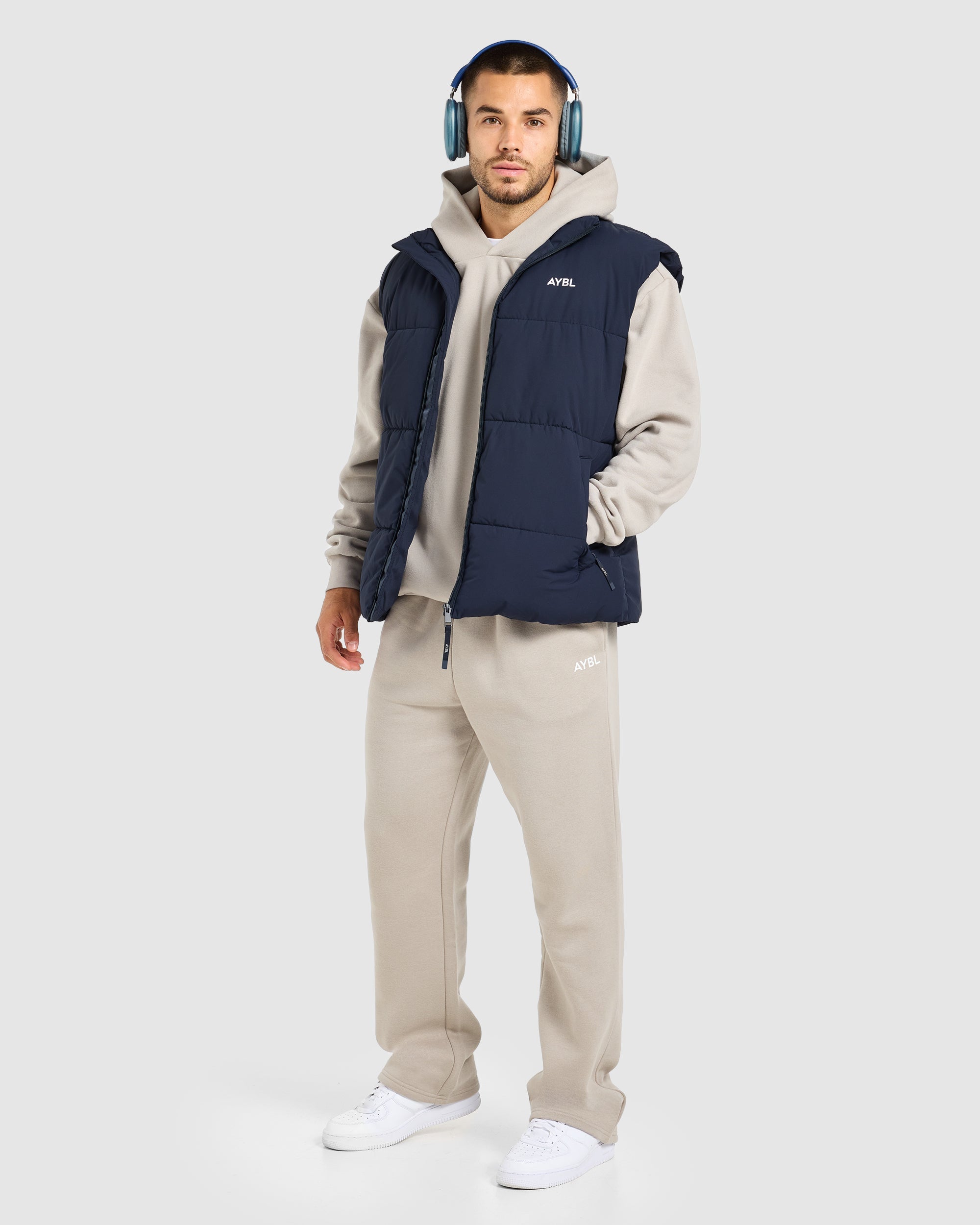 Classic Puffer Gilet - Navy