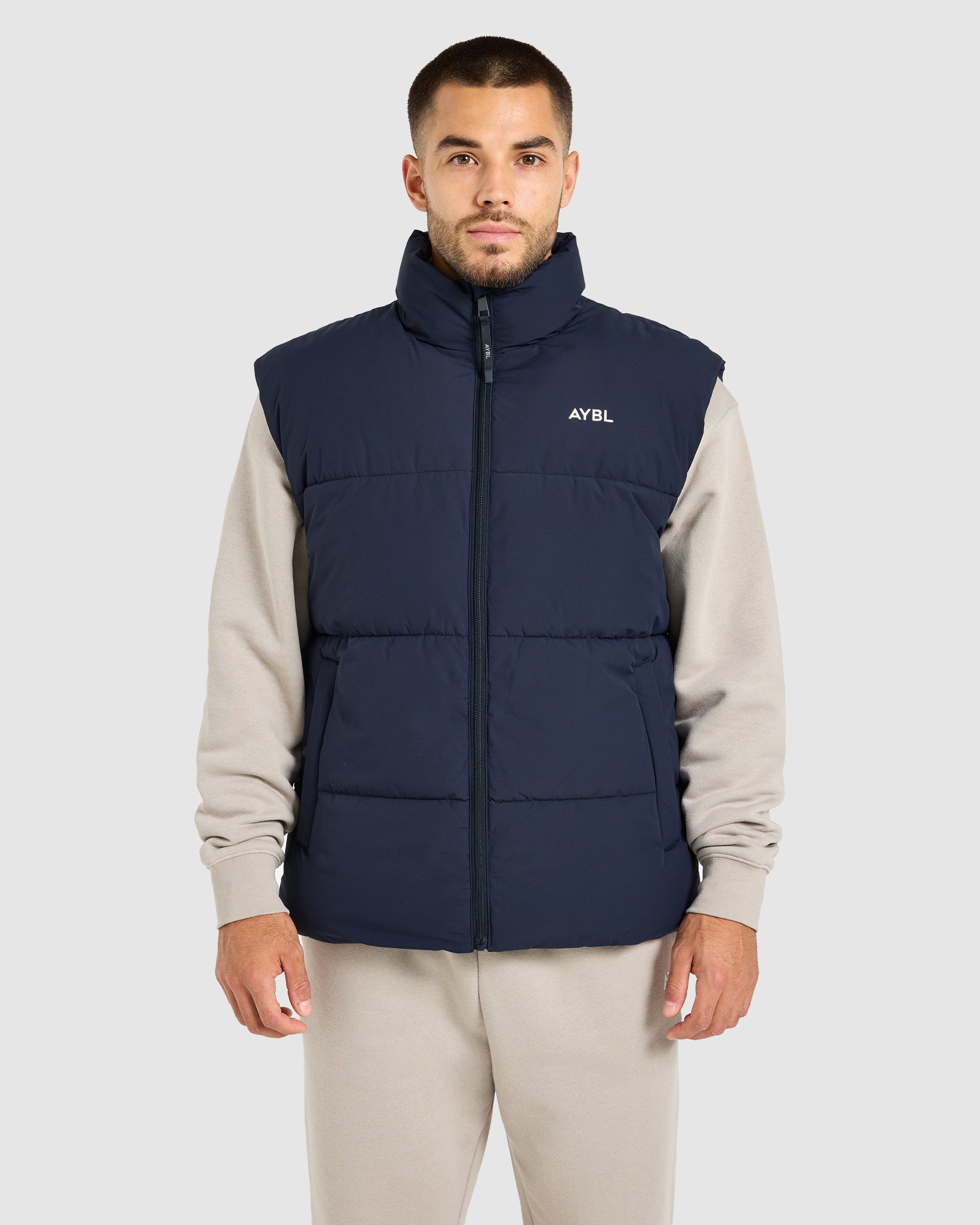 Classic Puffer Gilet - Navy