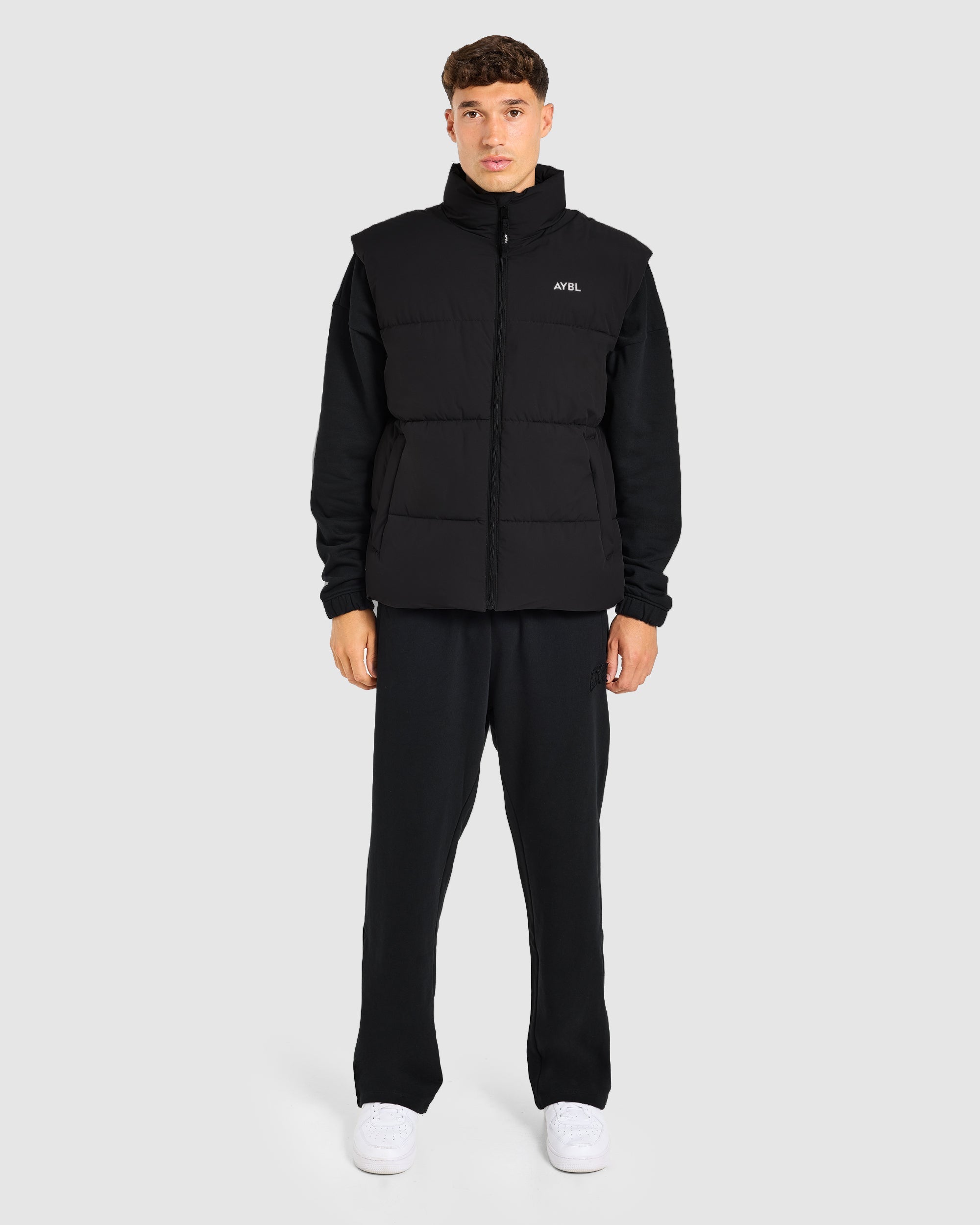 Classic Puffer Gilet - Black