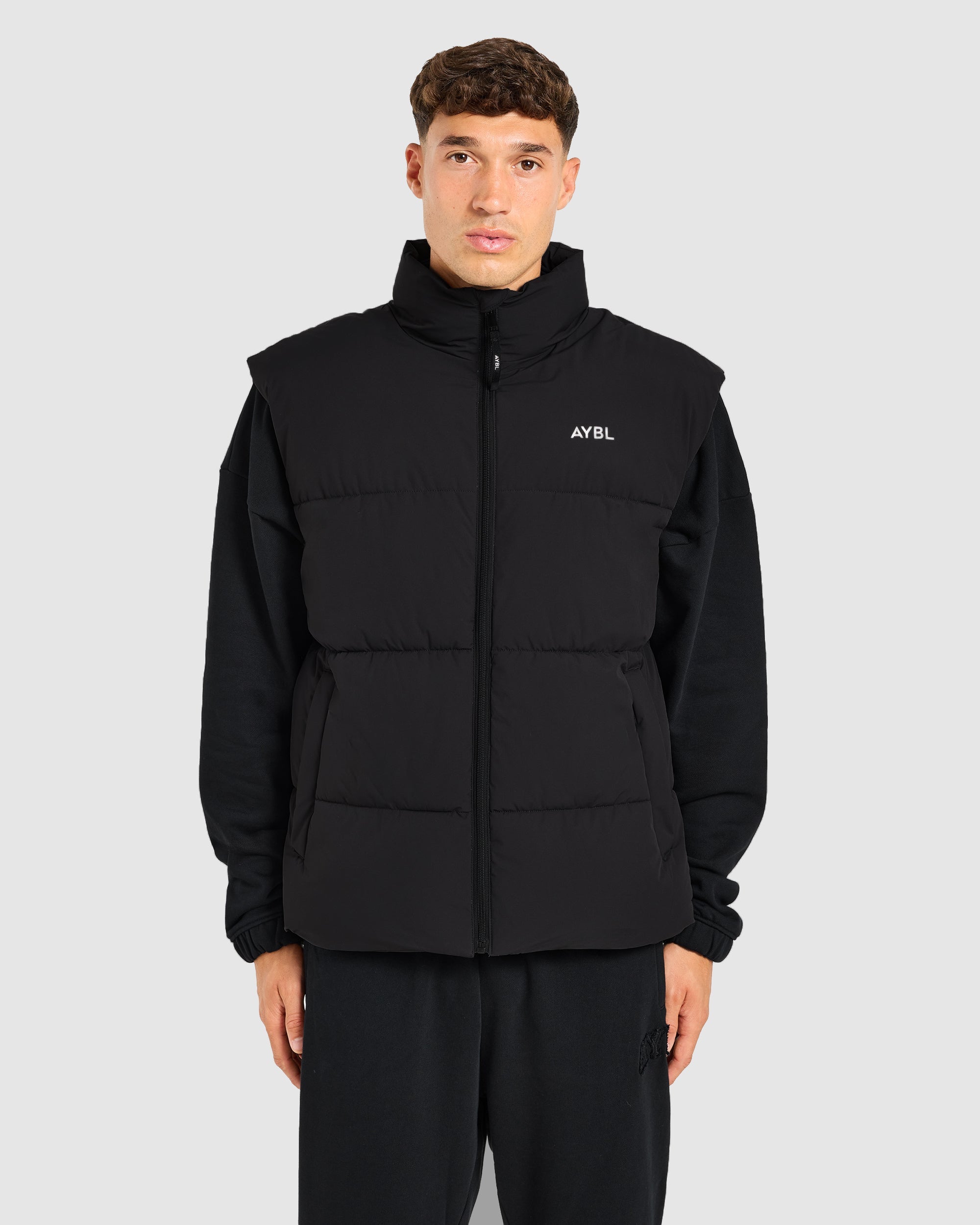 Classic Puffer Gilet - Black