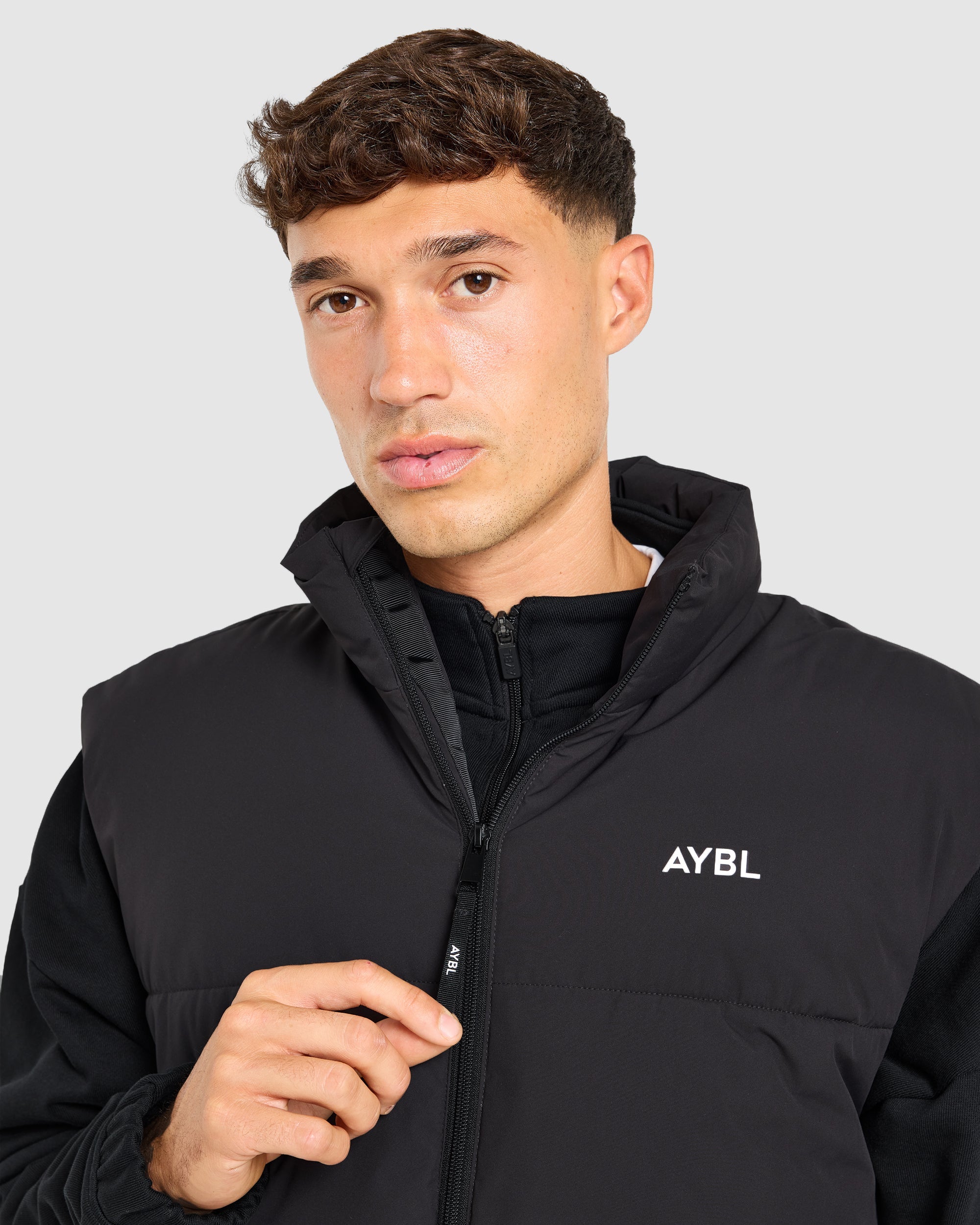 Classic Puffer Gilet - Black