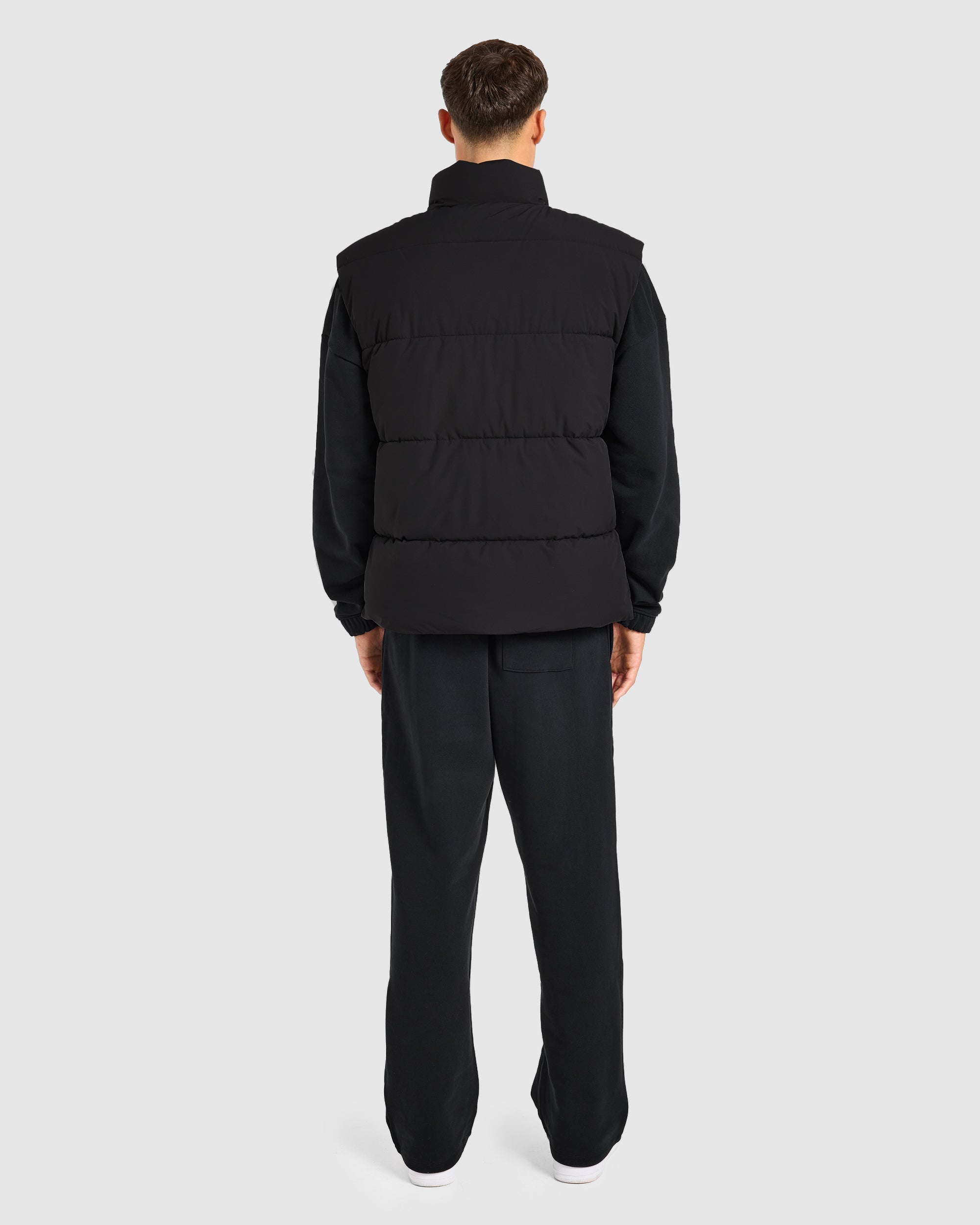 Classic Puffer Gilet - Black