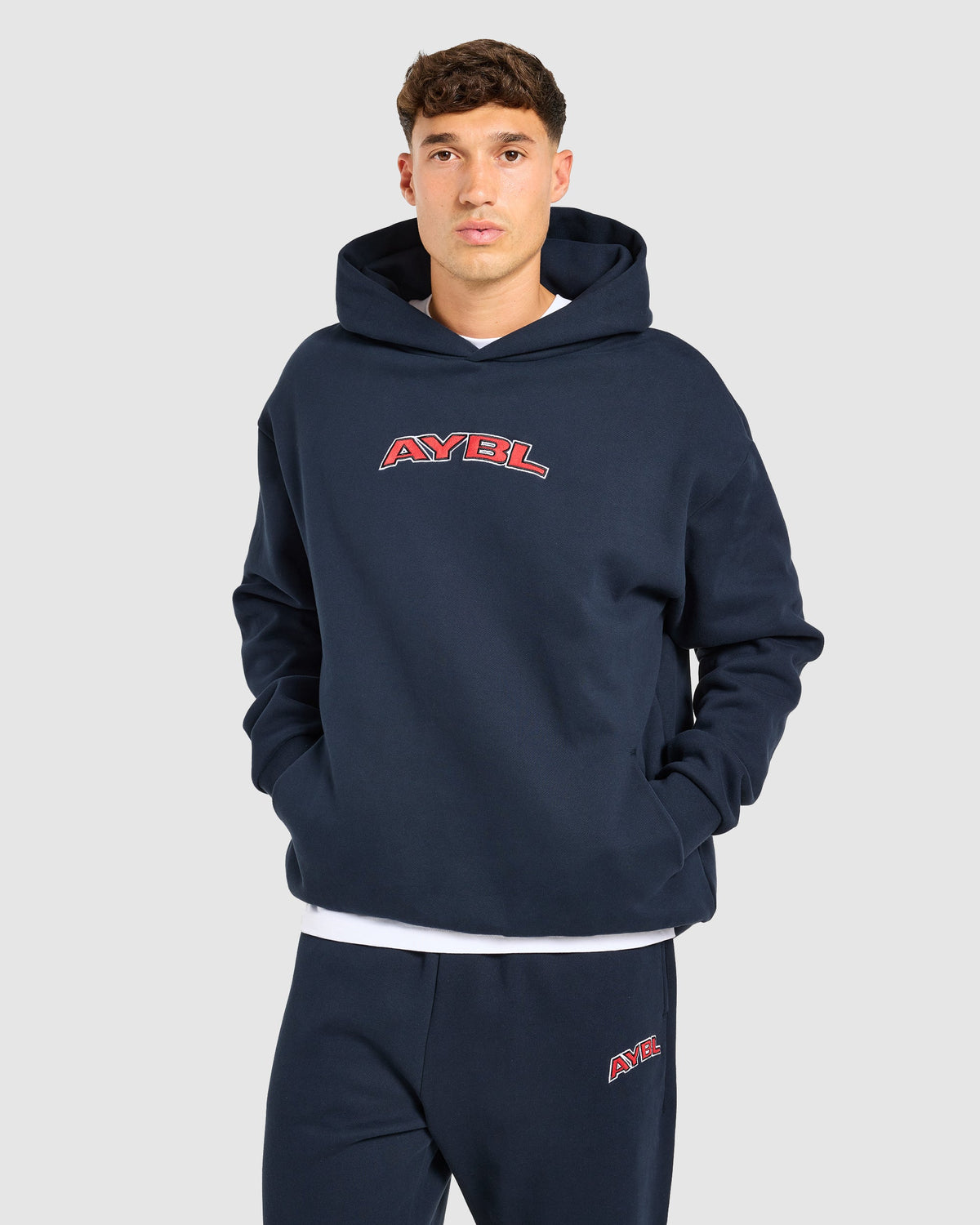 AYBL Society Oversized Hoodie - Navy
