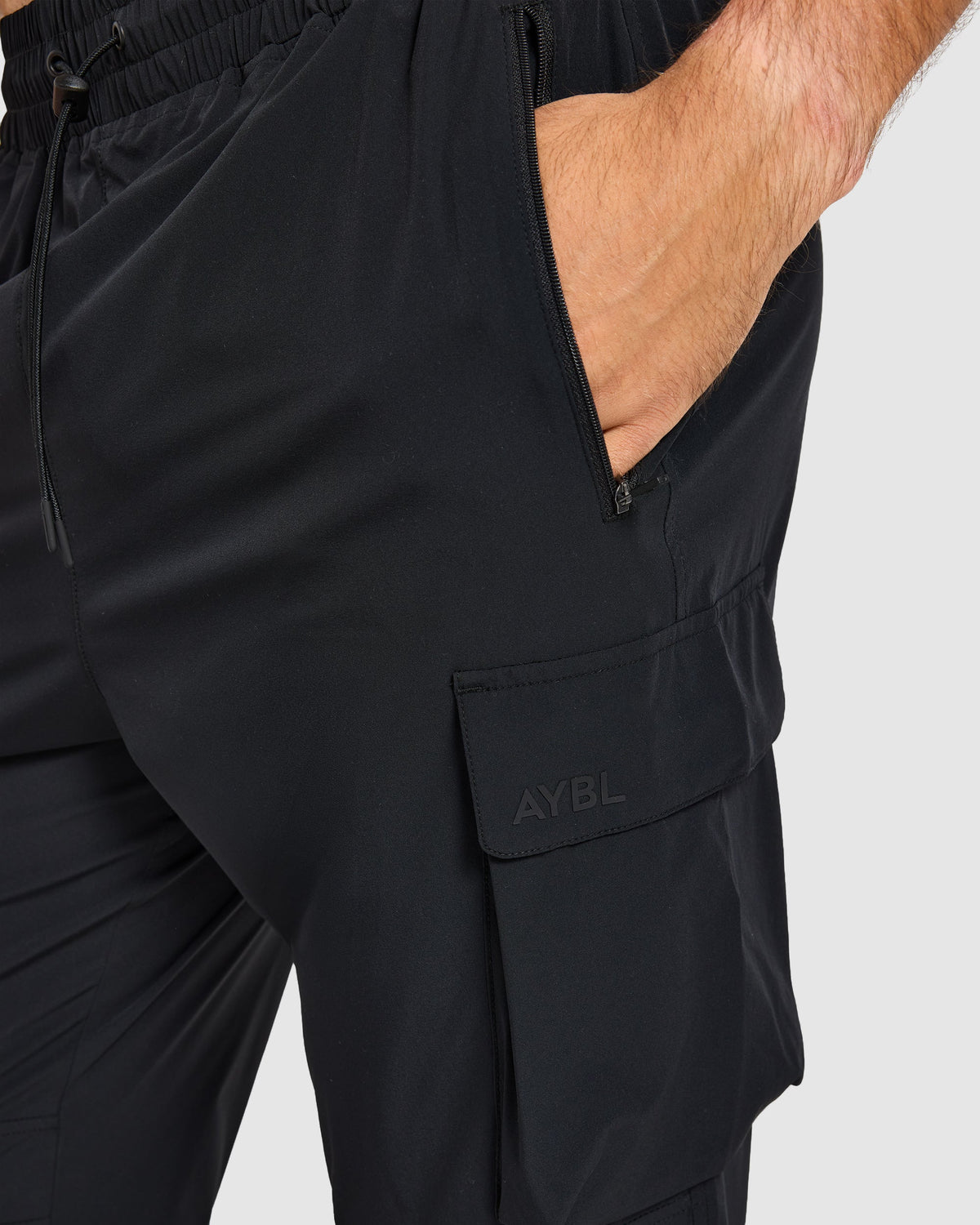 Reform Cargo Joggers - Black