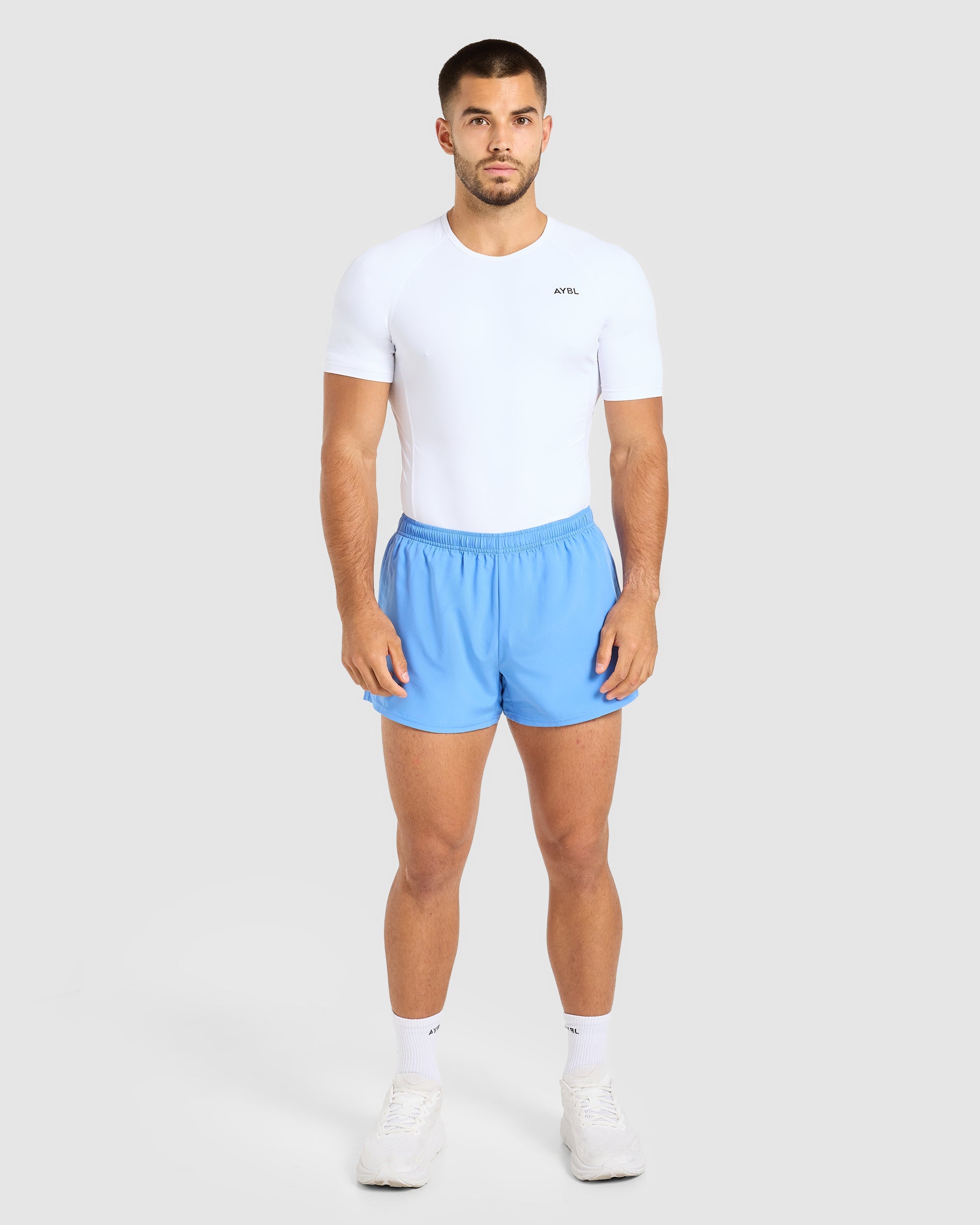 Core 3" Shorts - Muted Blue