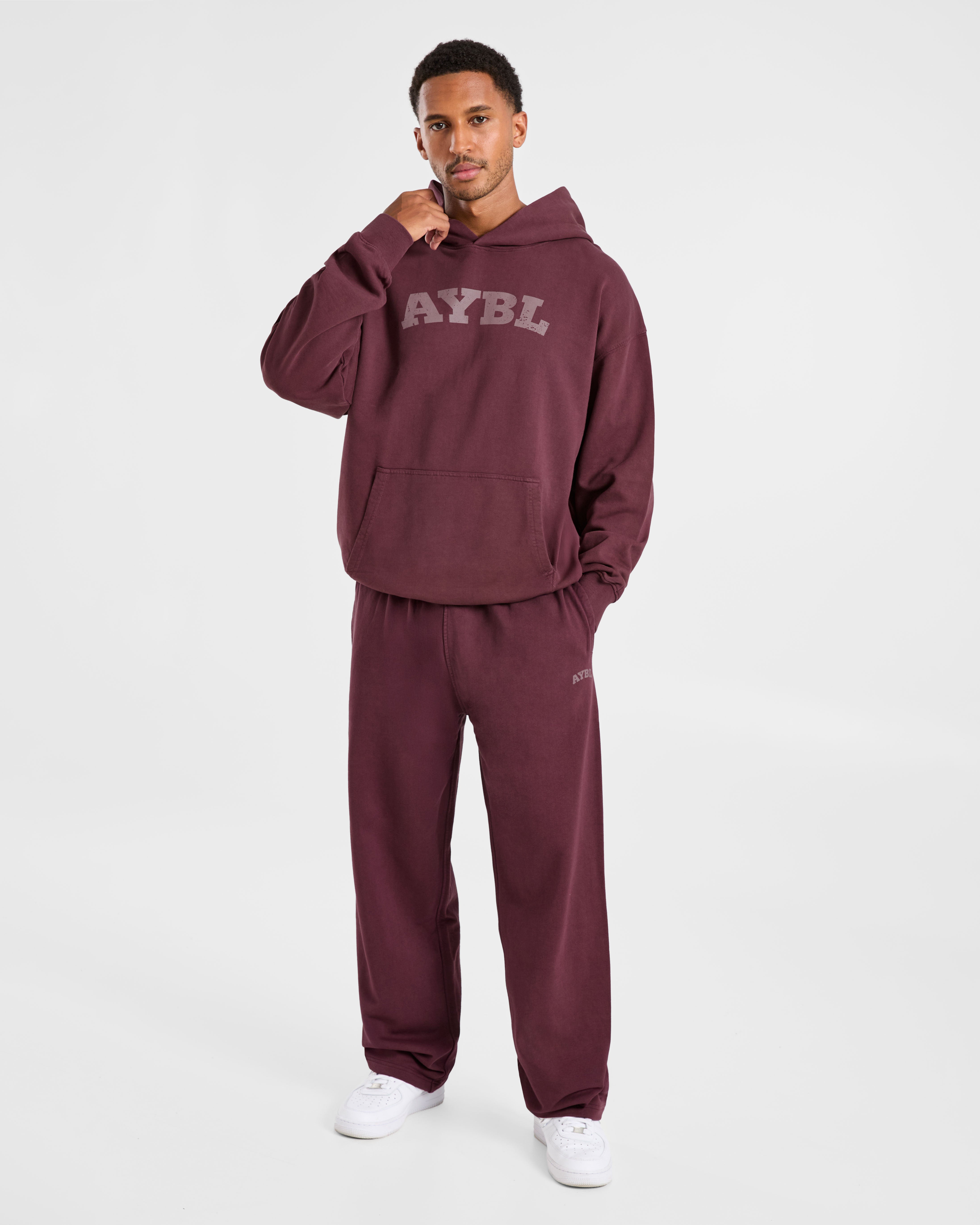 Elite Straight Leg Joggers - Dusty Plum