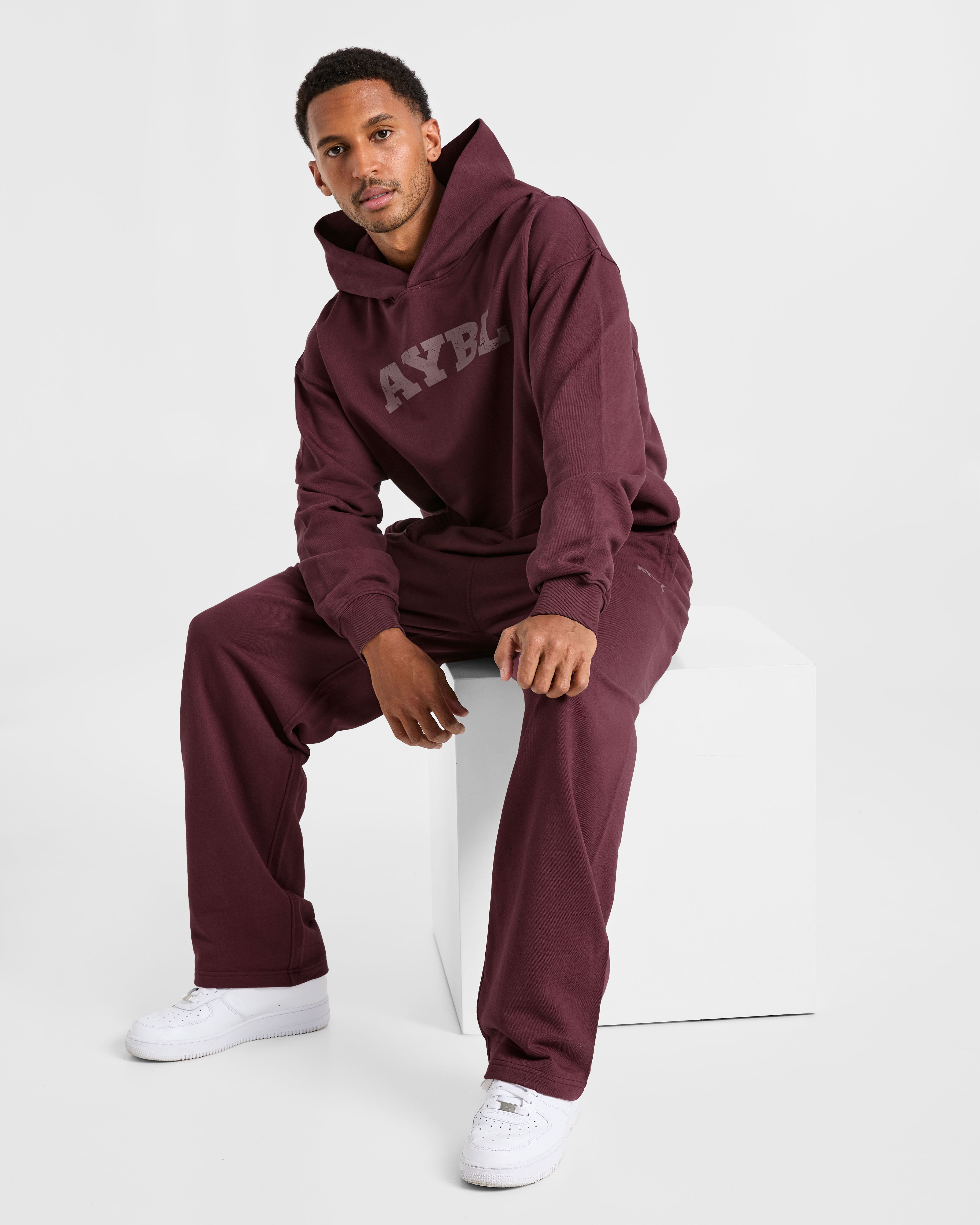 Elite Straight Leg Joggers - Dusty Plum