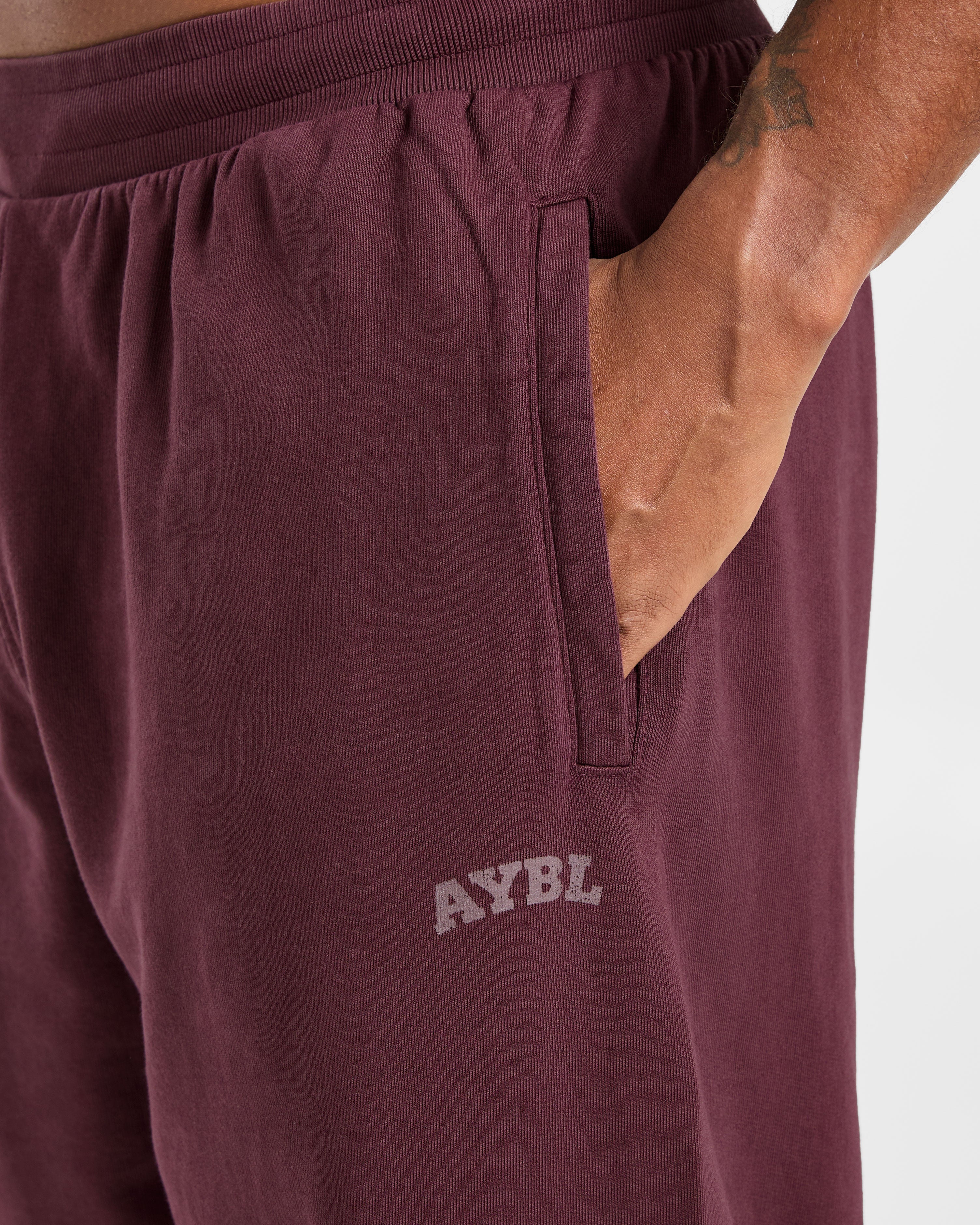 Elite Straight Leg Joggers - Dusty Plum