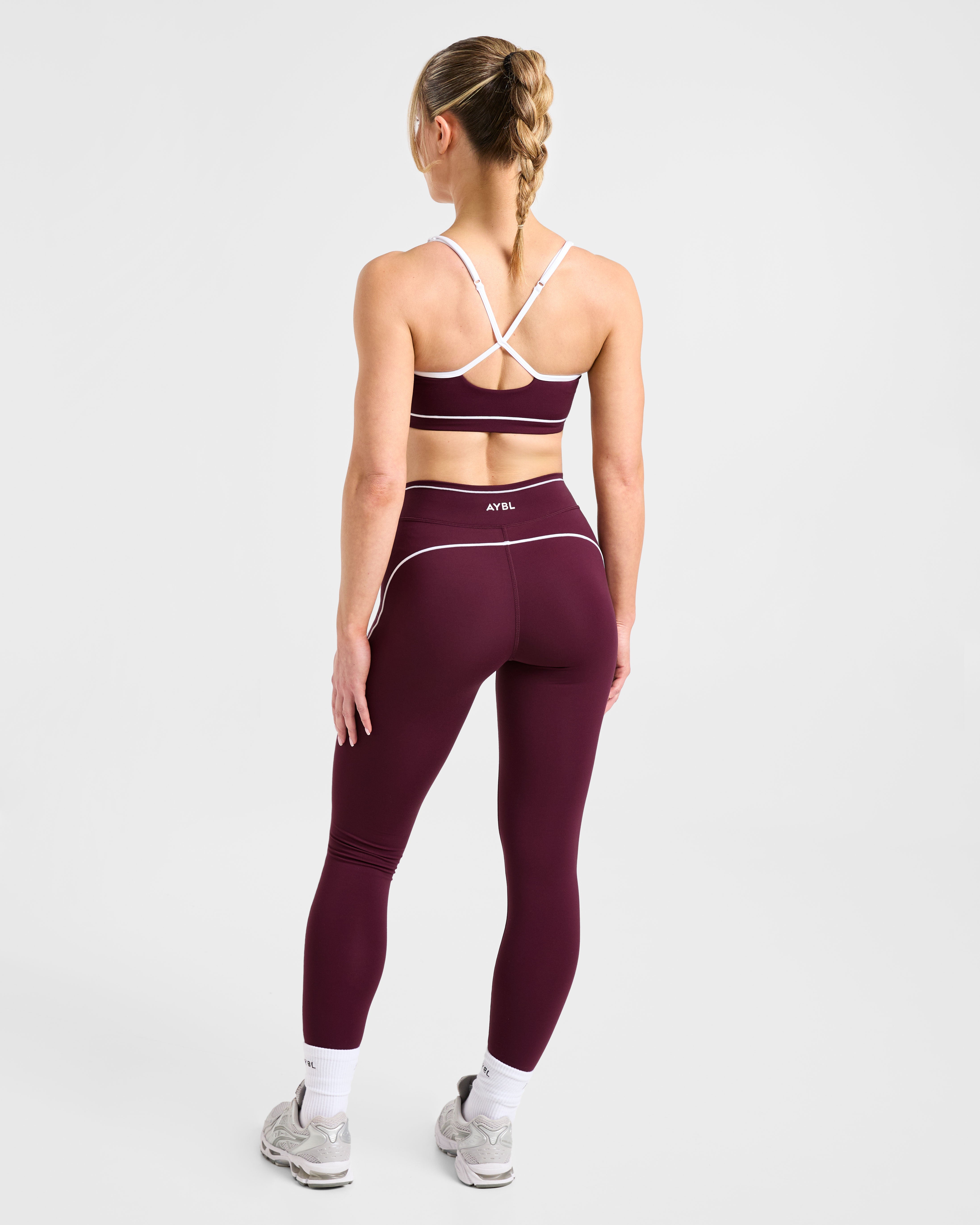 Form Sports Bra - Deep Mulberry