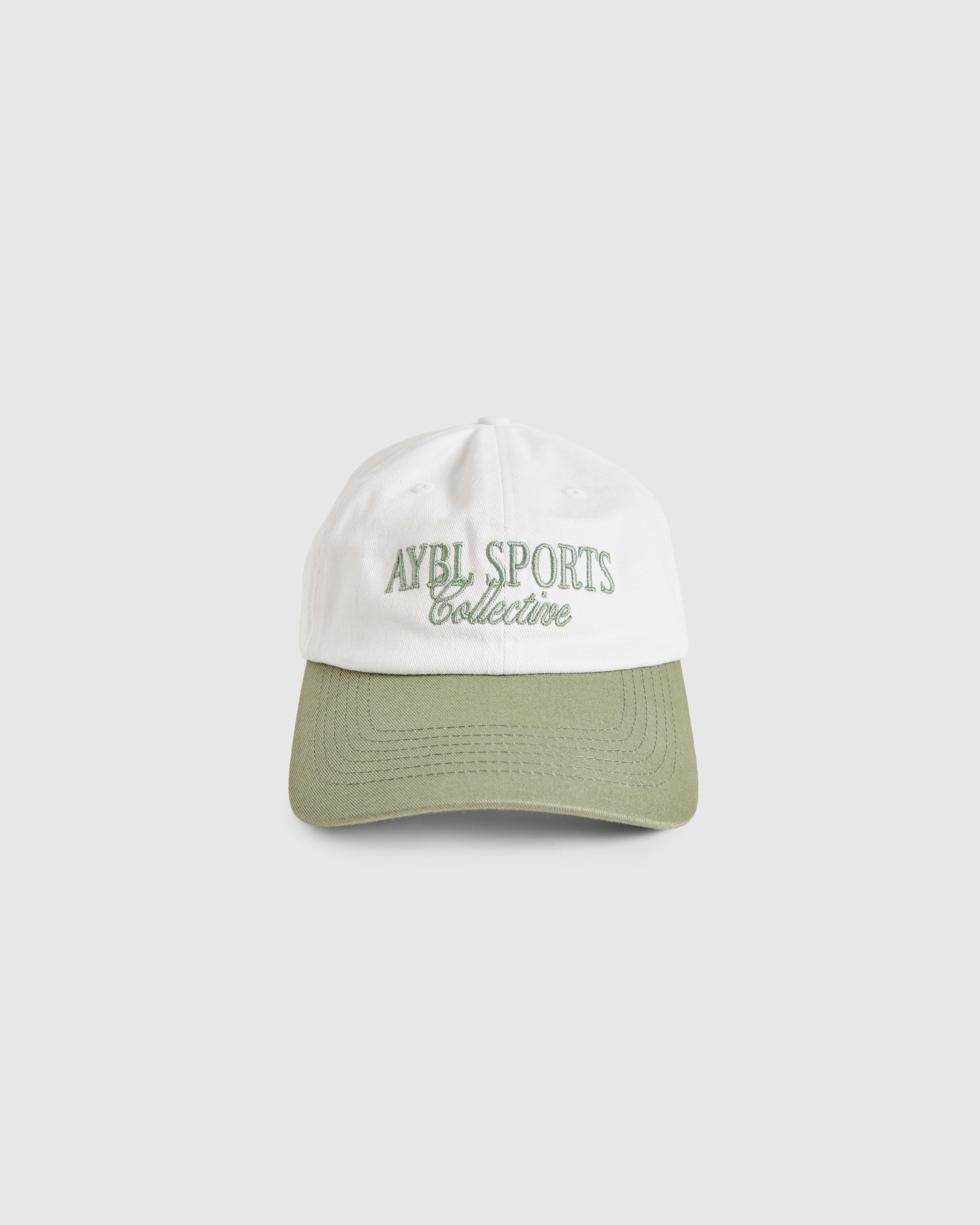 Sports Collective Cap - Off White/Green