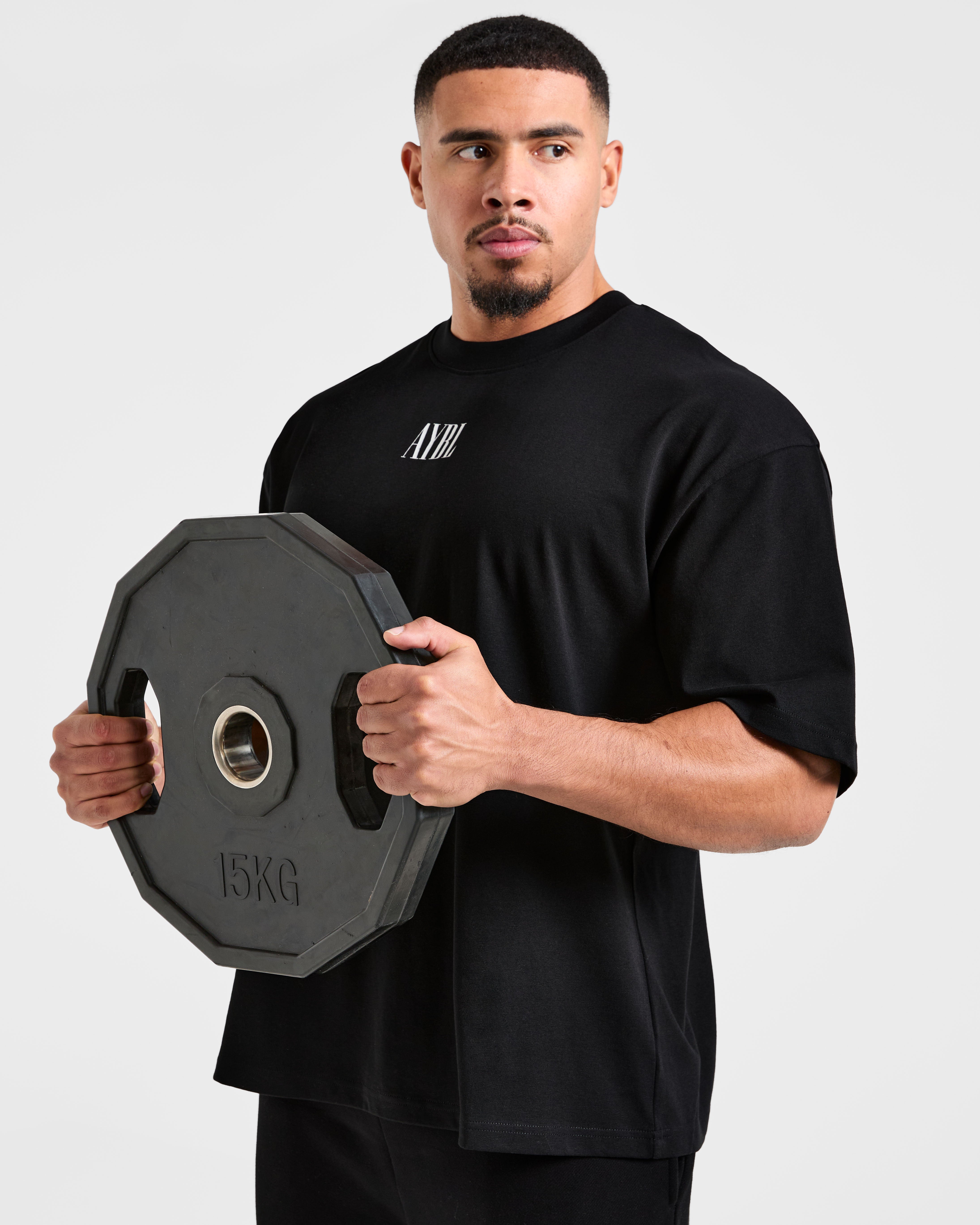 Breaking Weights Oversized T Shirt - Black