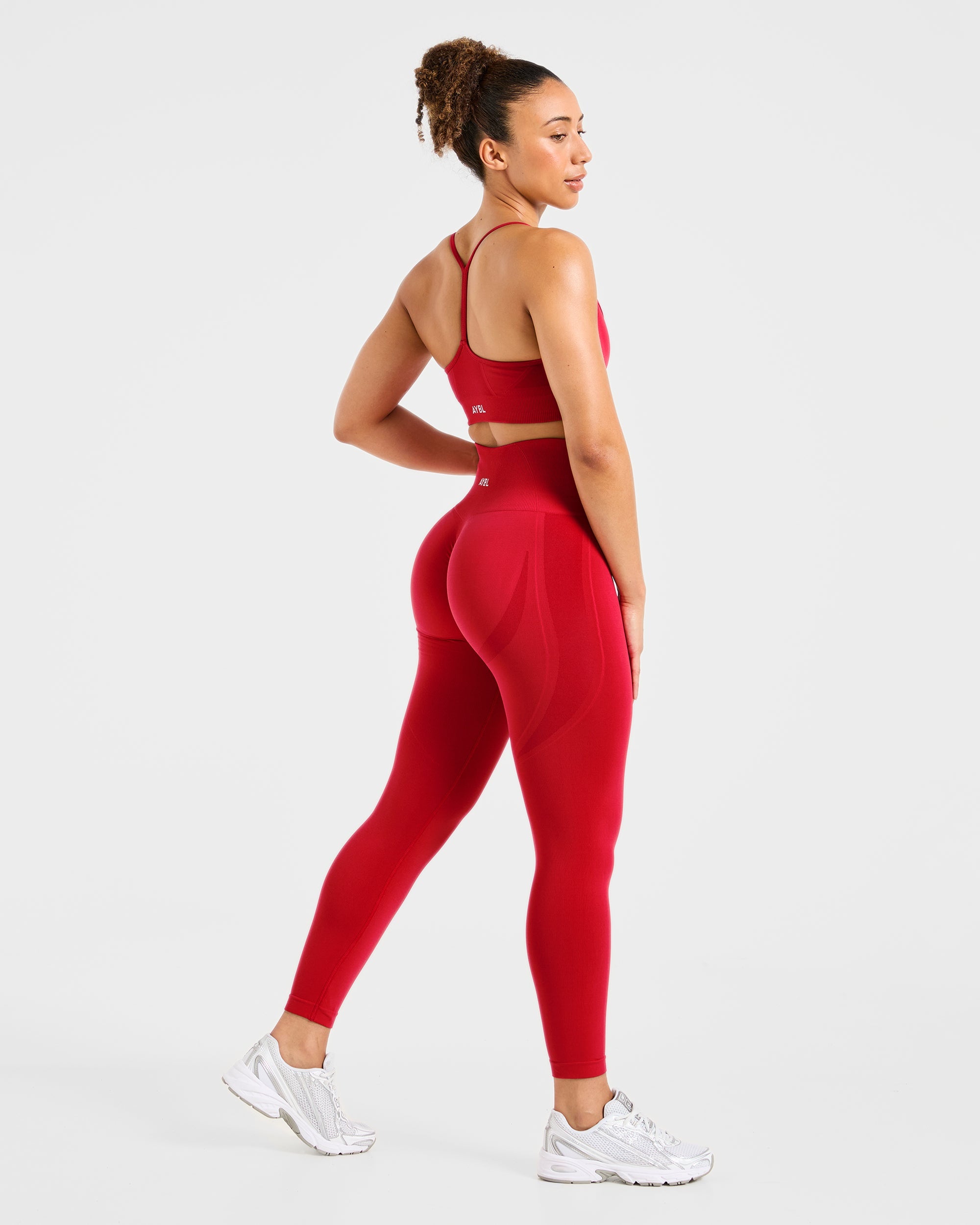 Empower Seamless Leggings - Red