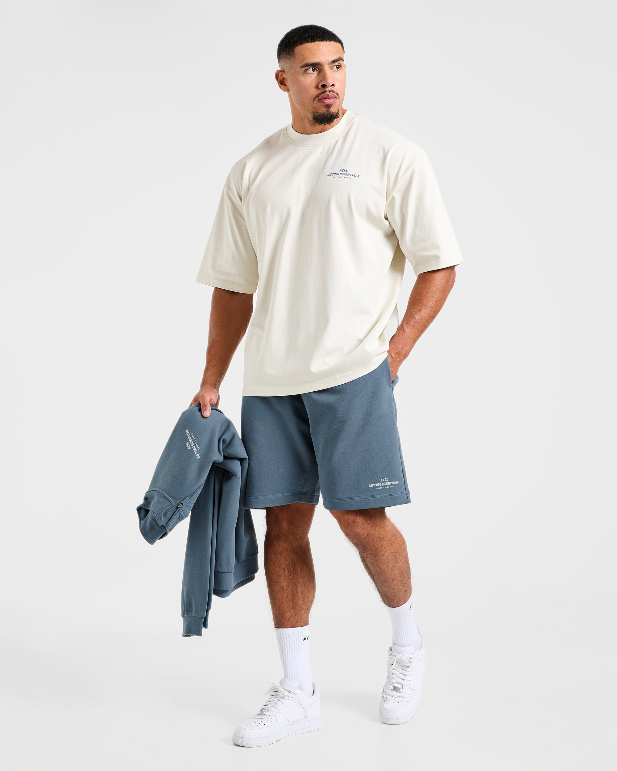 Apex Lifting Essentials Oversized T Shirt - White