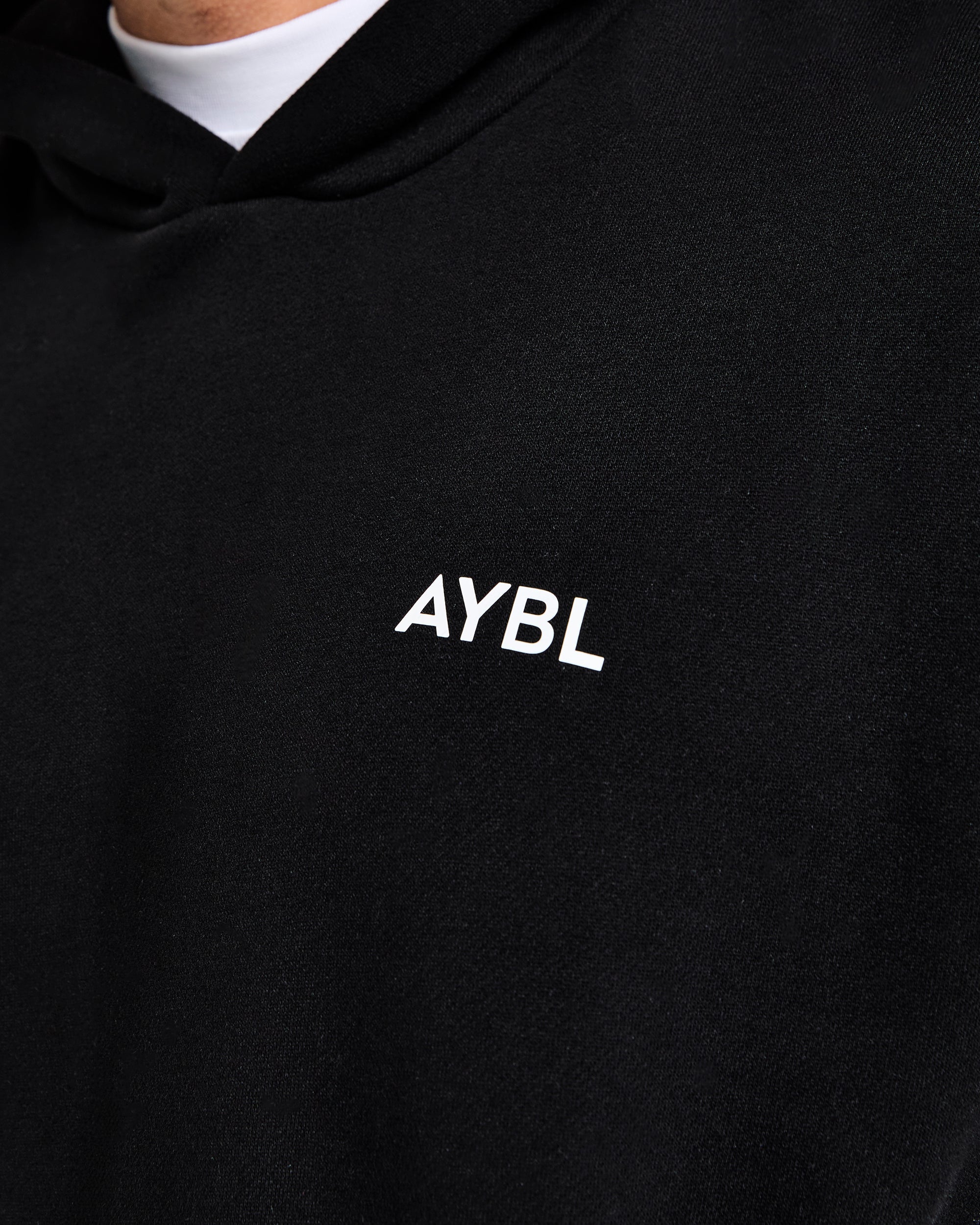 Essential Oversized Hoodie - Black
