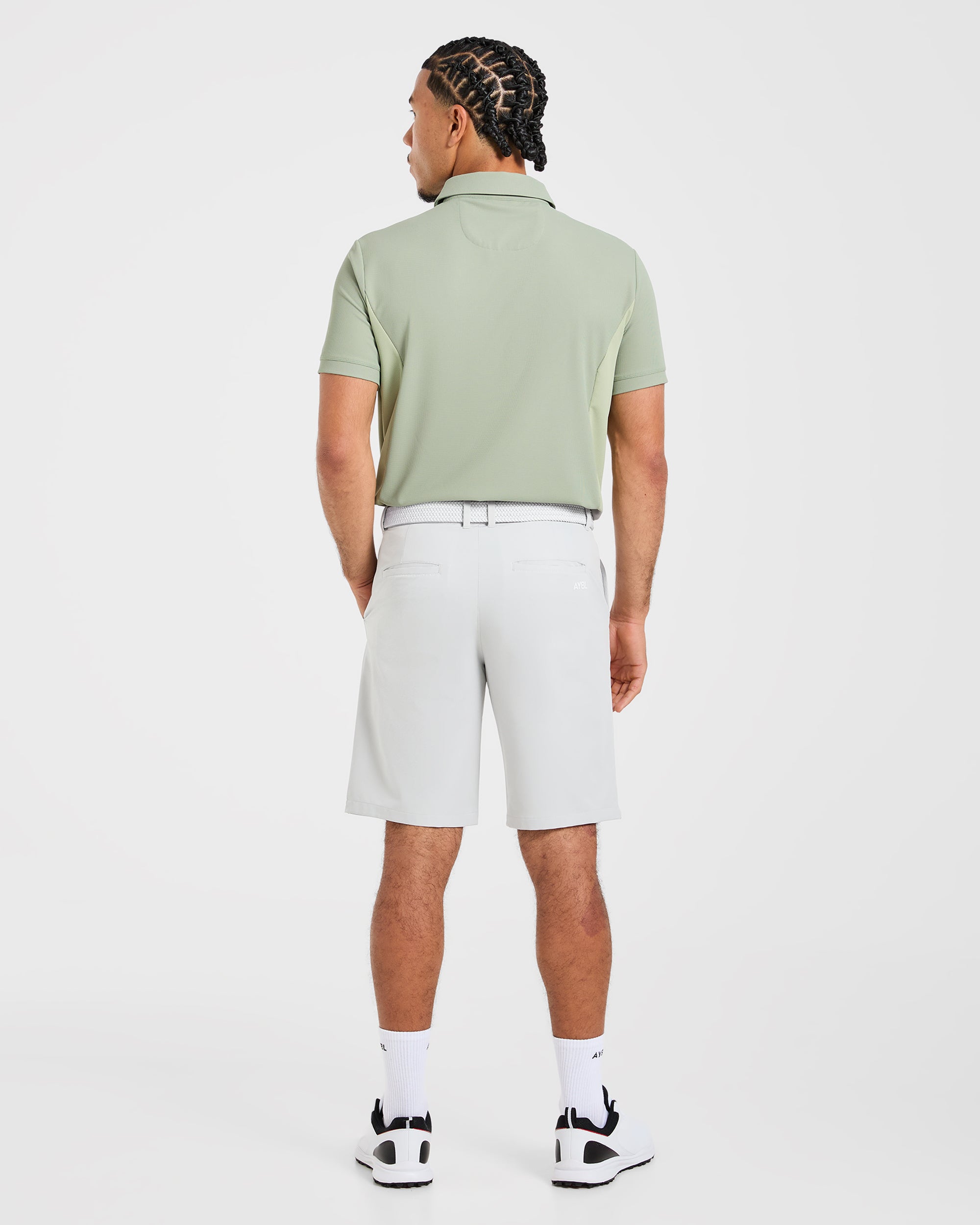 Edge Polo - Muted Olive Green