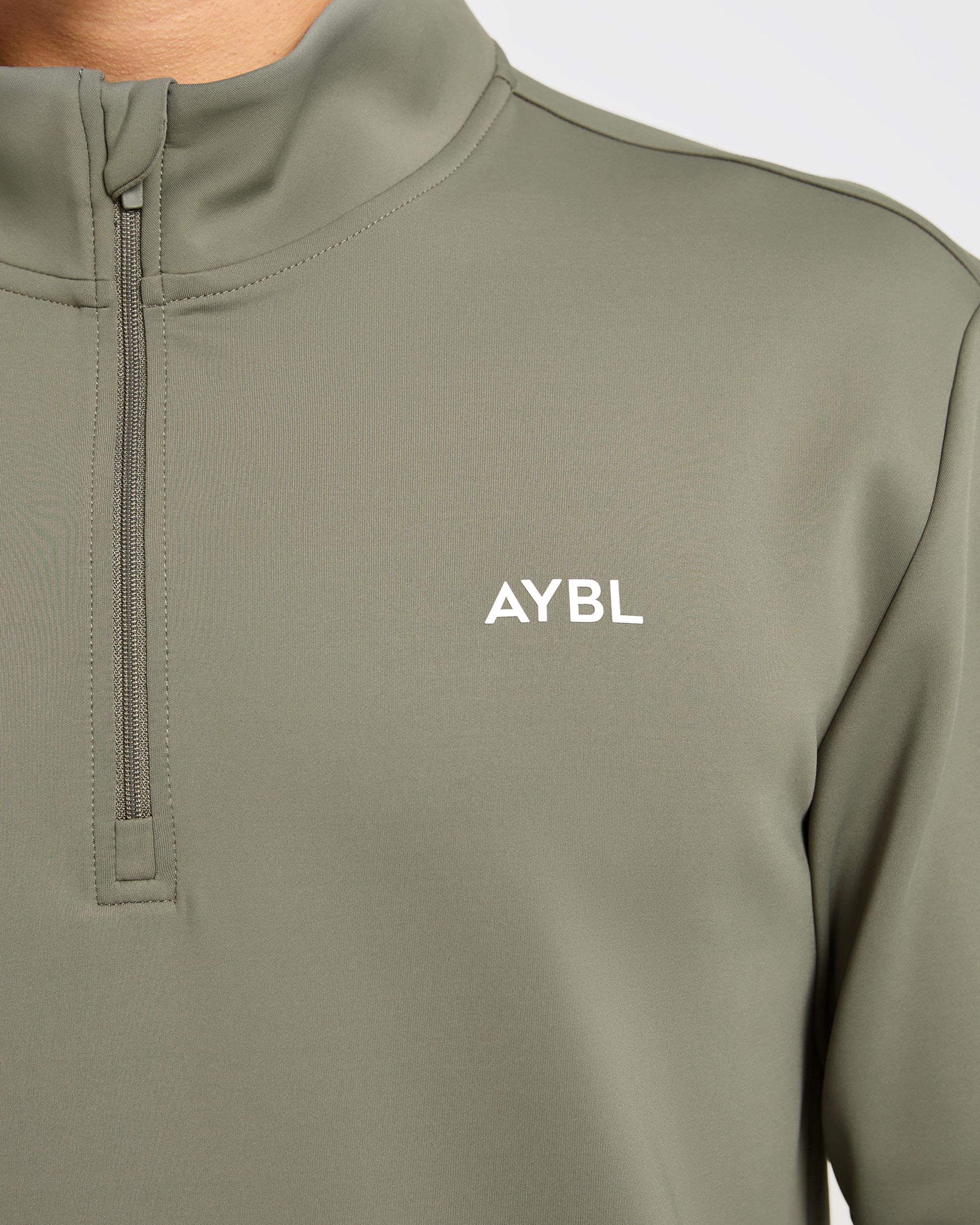 Precision 1/4 Zip Pullover - Deep Sage