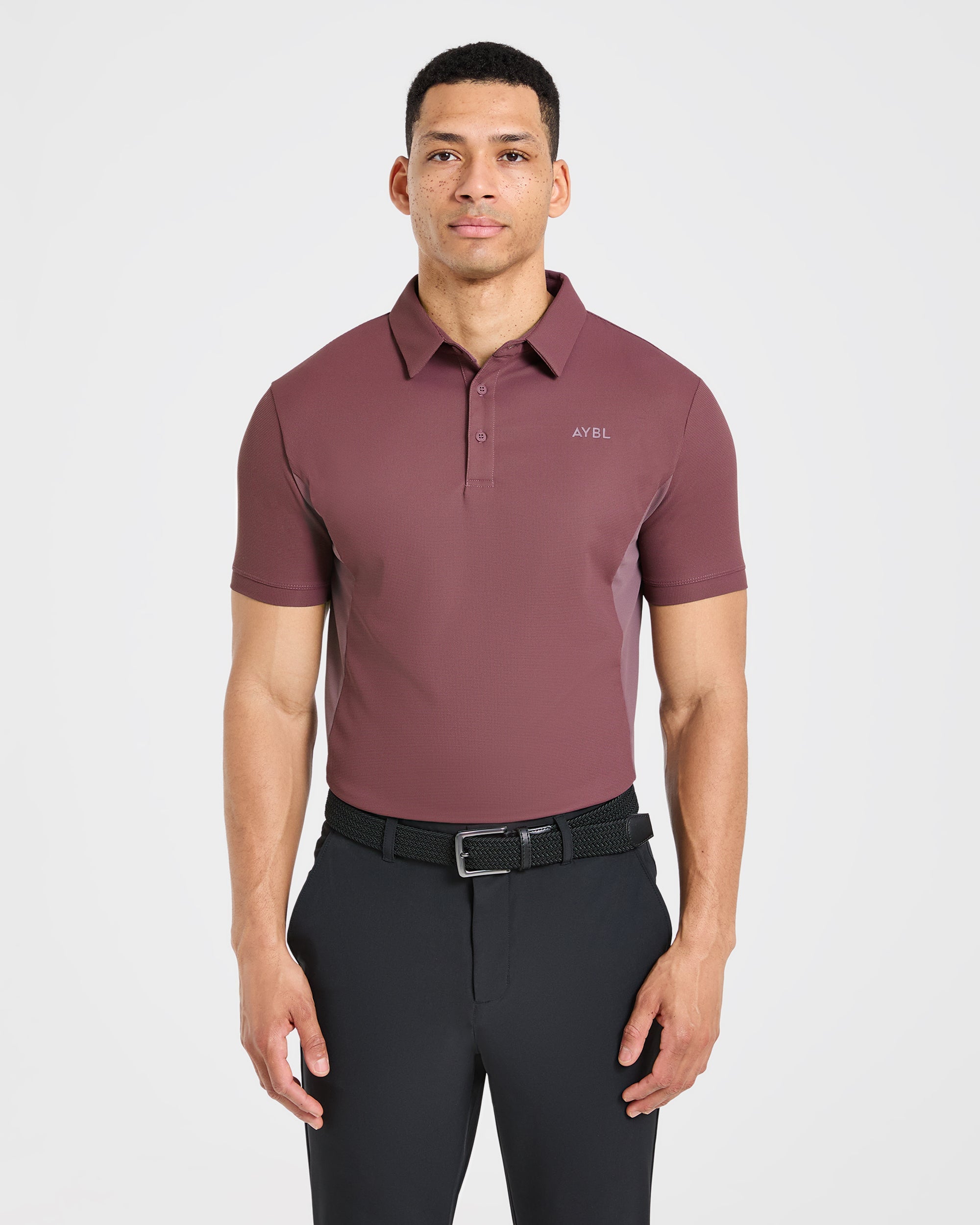 Edge Polo - Burgundy