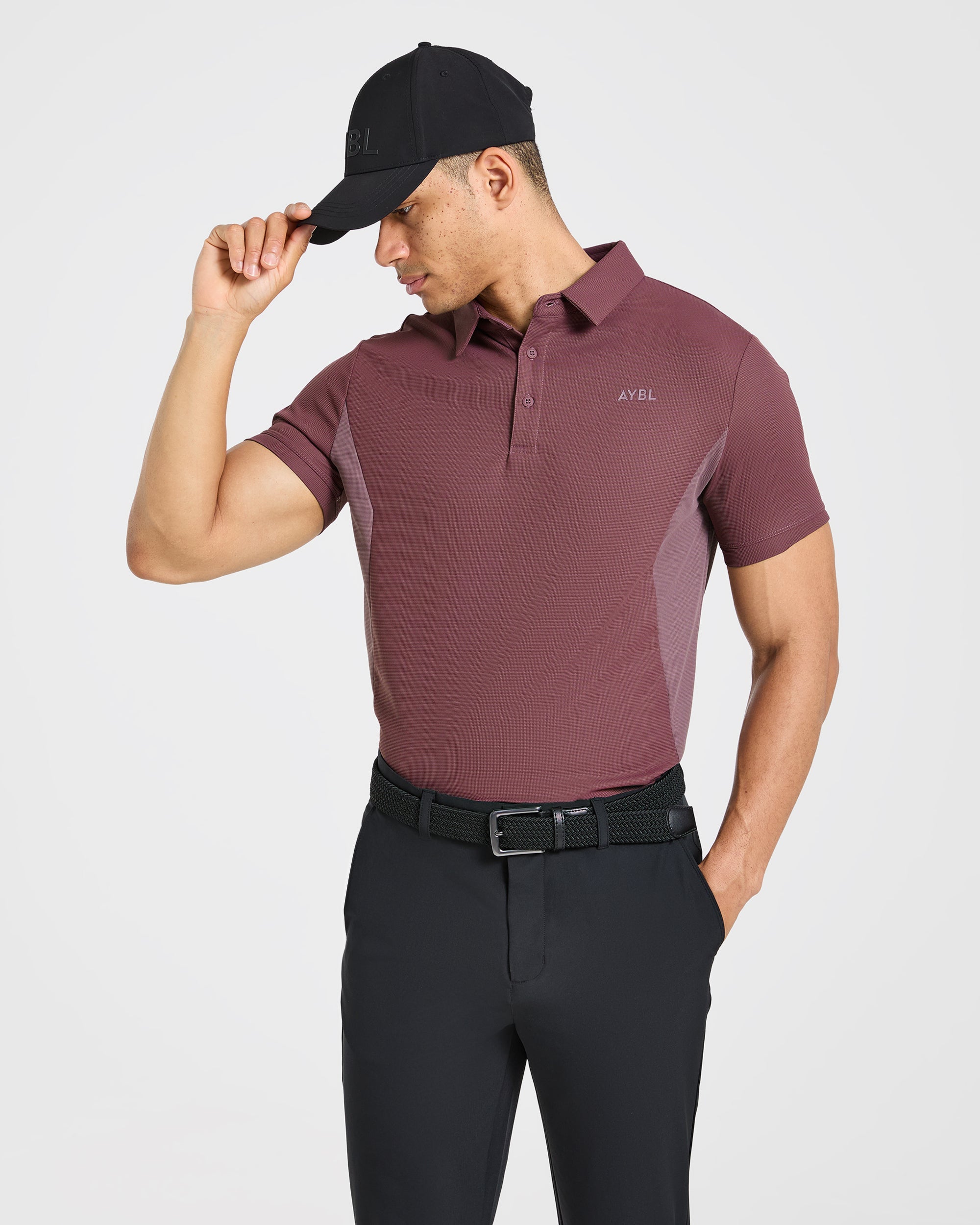 Edge Polo - Burgundy