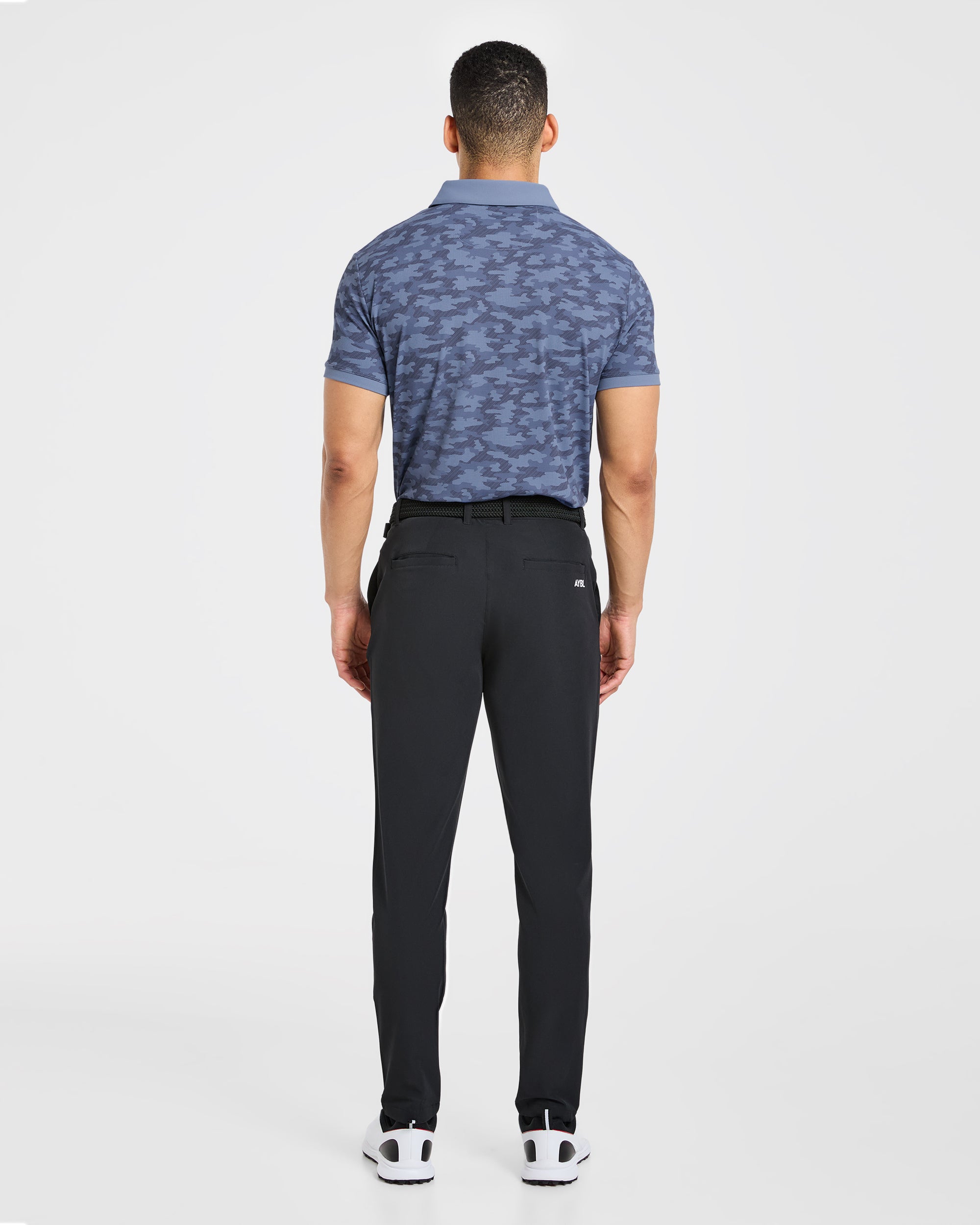 Precision Camo Polo - Blue