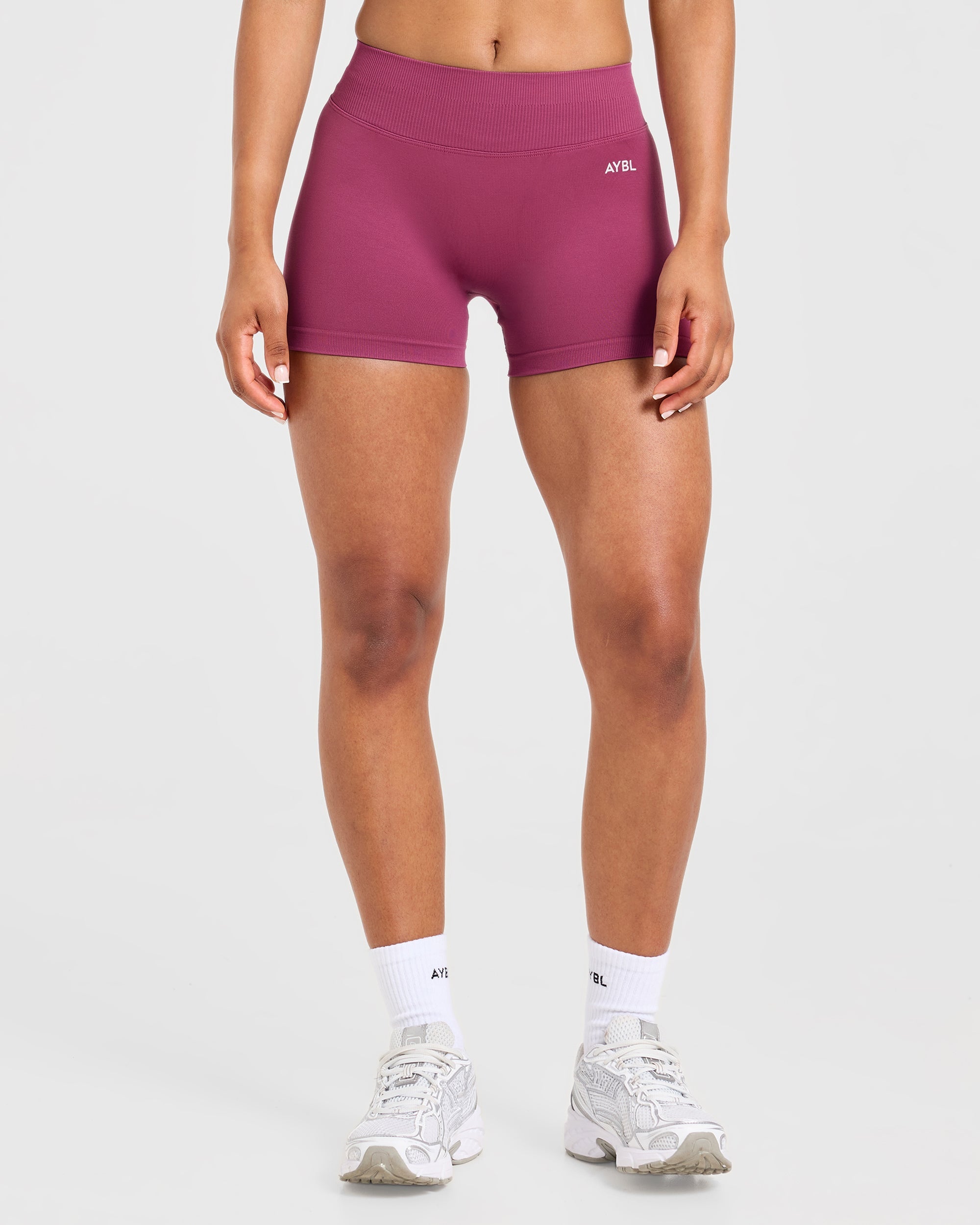 Enhance Seamless Shorts | 3.5" - Dusky Rose