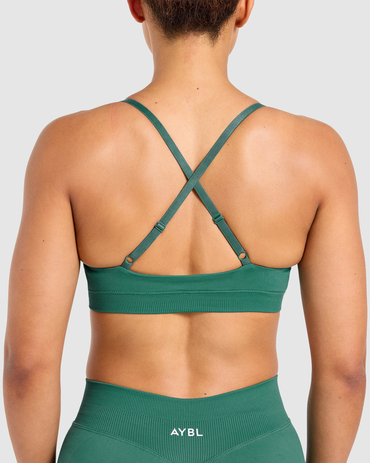 Enhance Seamless Sports Bra - Evergreen
