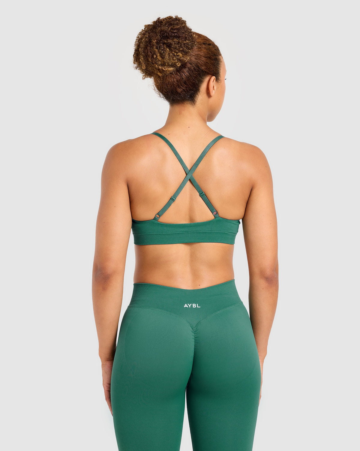 Enhance Seamless Sports Bra - Evergreen