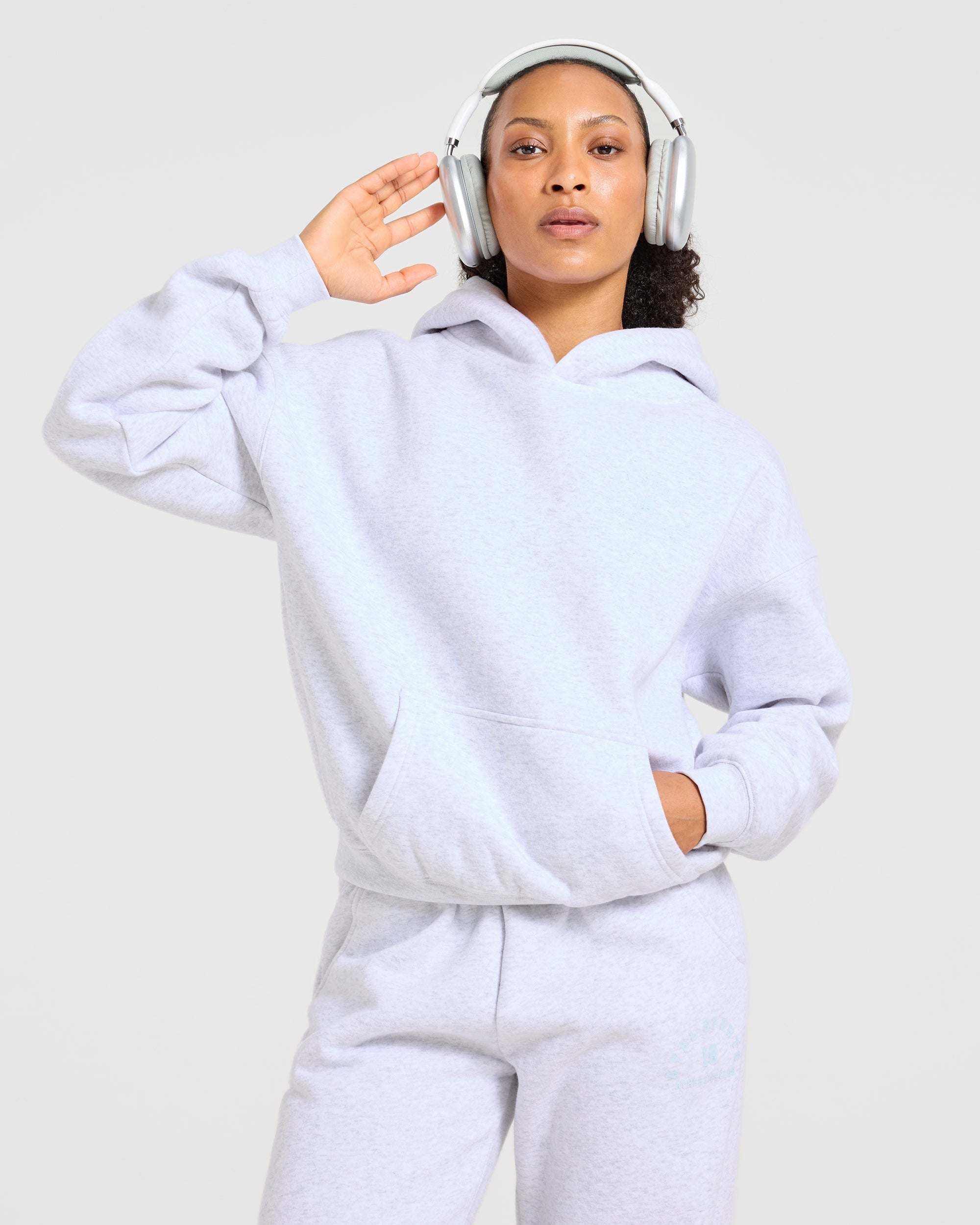 AYBL Sports 18 Oversized Hoodie - Heather Grey