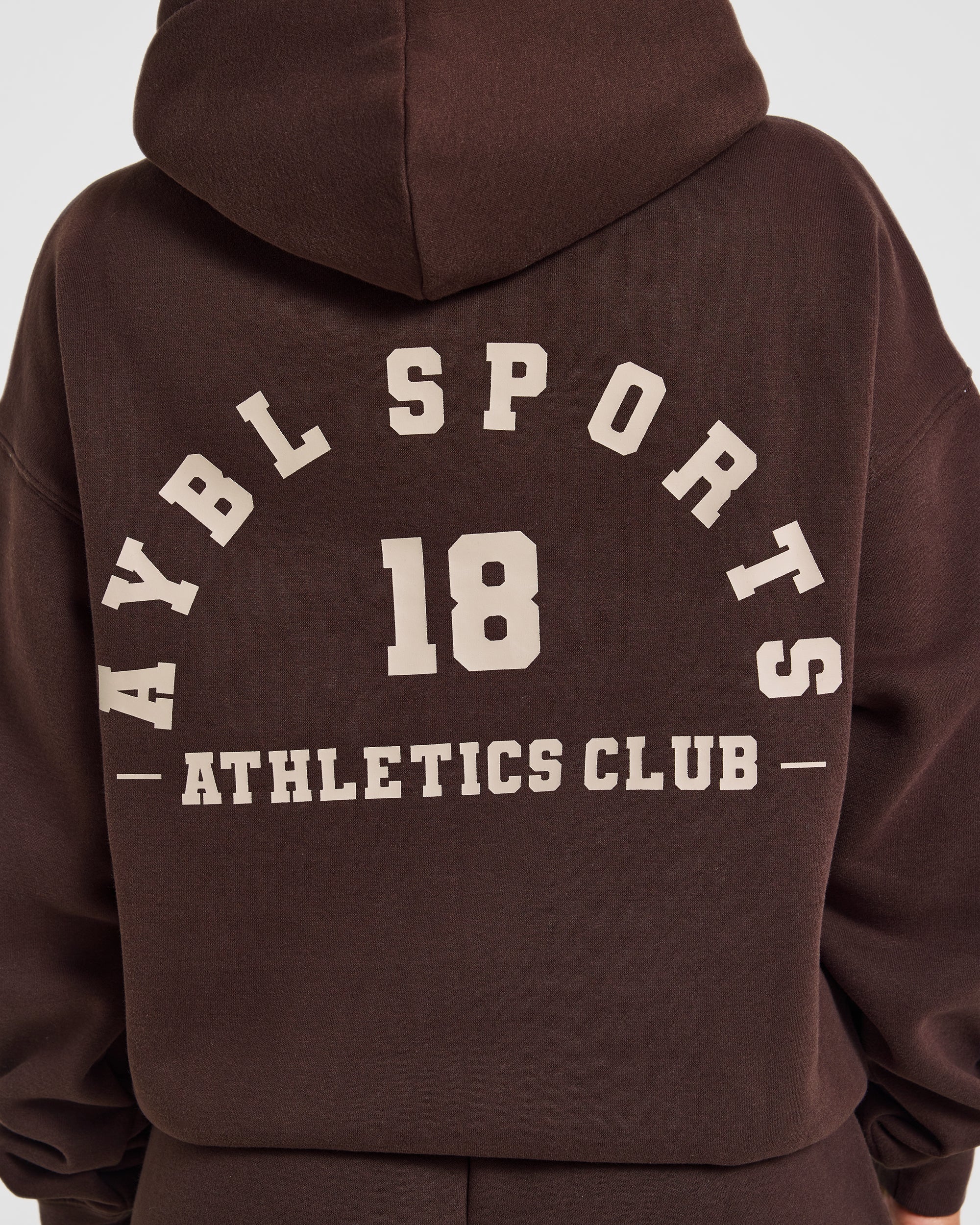 AYBL Sports 18 Oversized Hoodie - Cocoa Brown