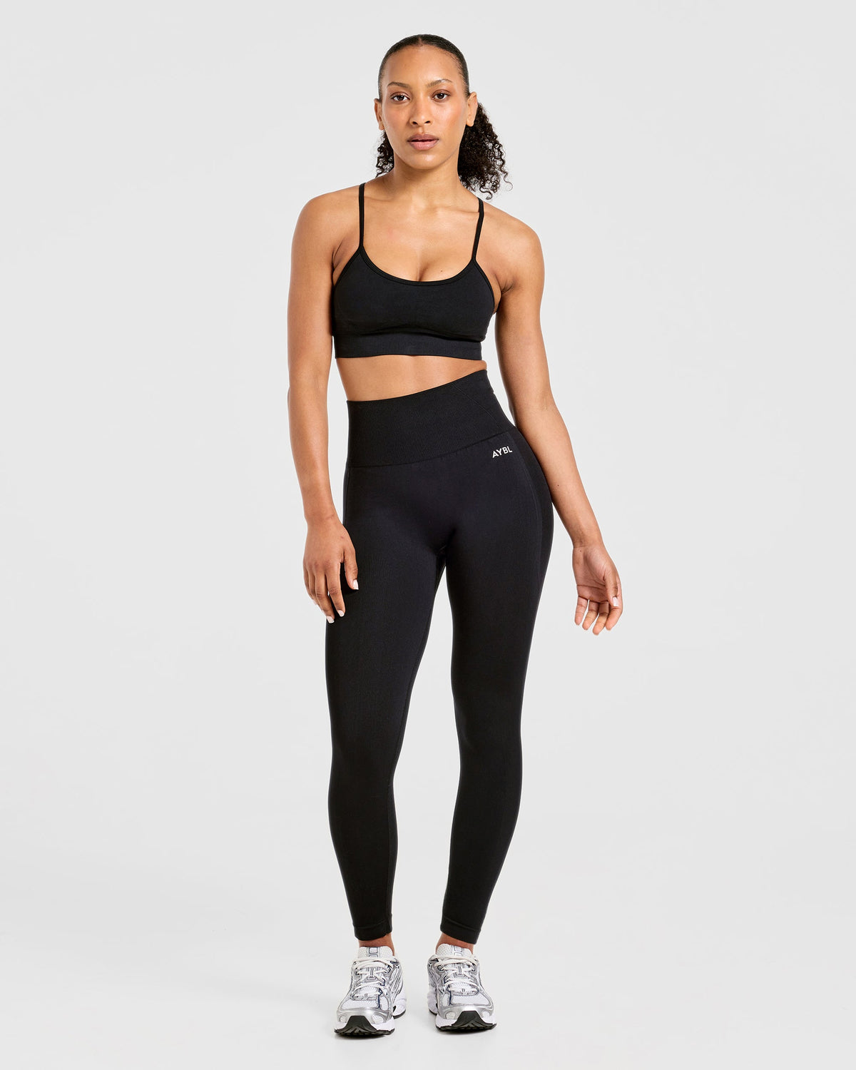 Empower nahtlose Leggings – Schwarz