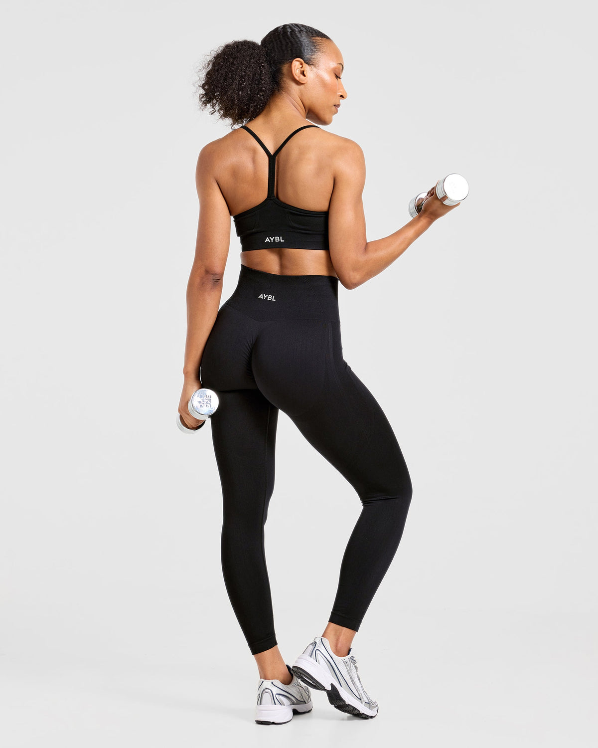Empower nahtlose Leggings – Schwarz